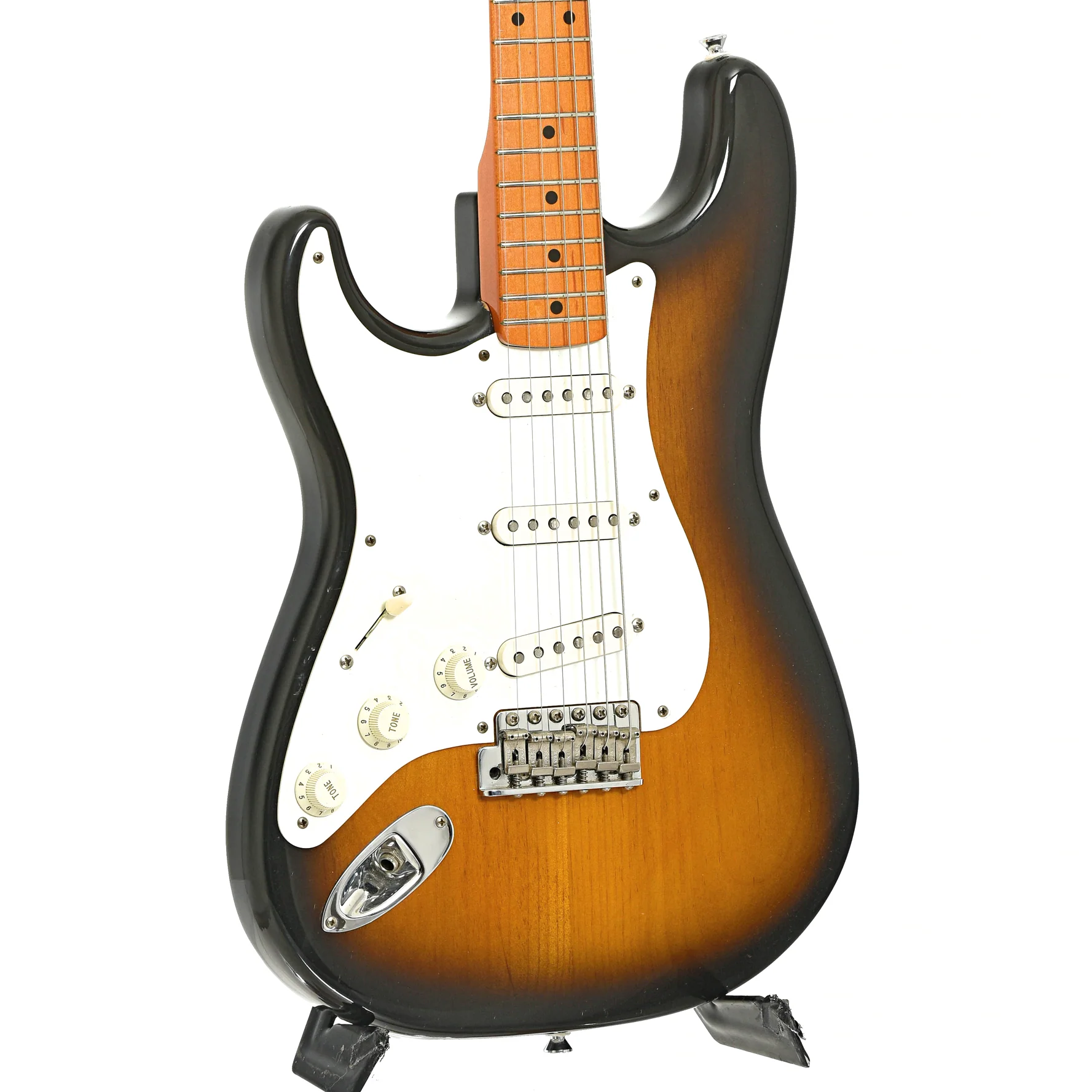 Fender '57 Vintage Reissue Stratocaster LH Electric Guitar (1998) - Image 4