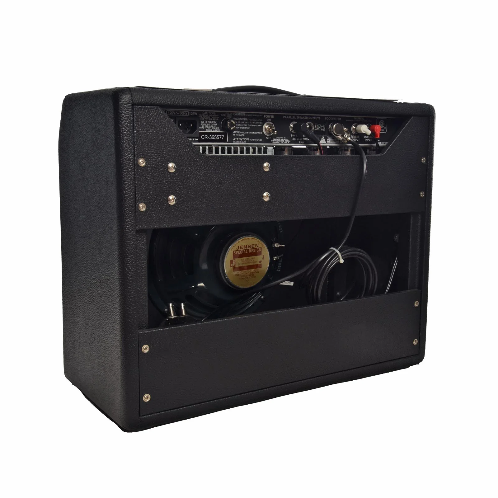 Fender '65 Princeton Reverb Combo Amp (2015) - Image 4