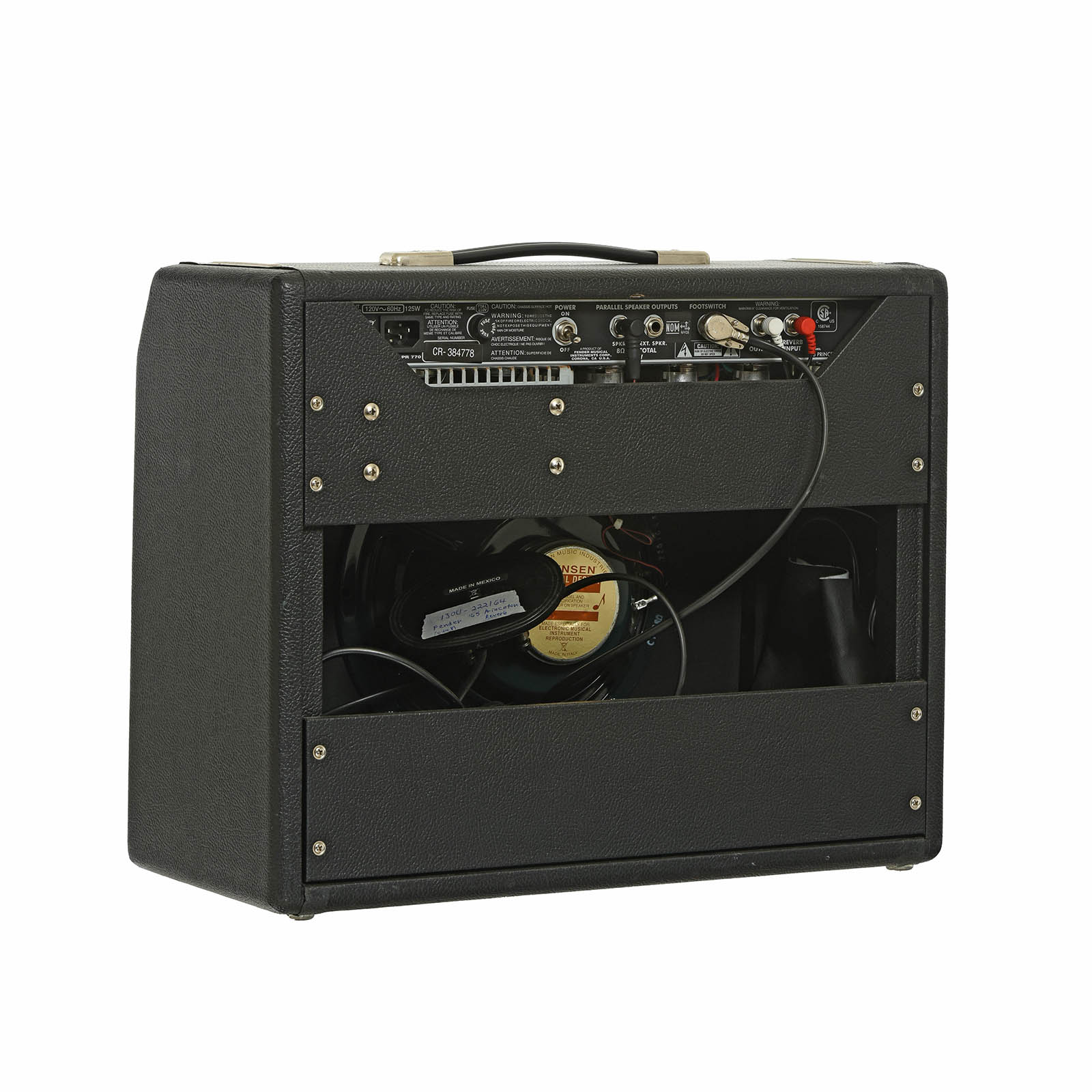 Fender '65 Princeton Reverb Combo Amplifier (c. 2018) - Image 4