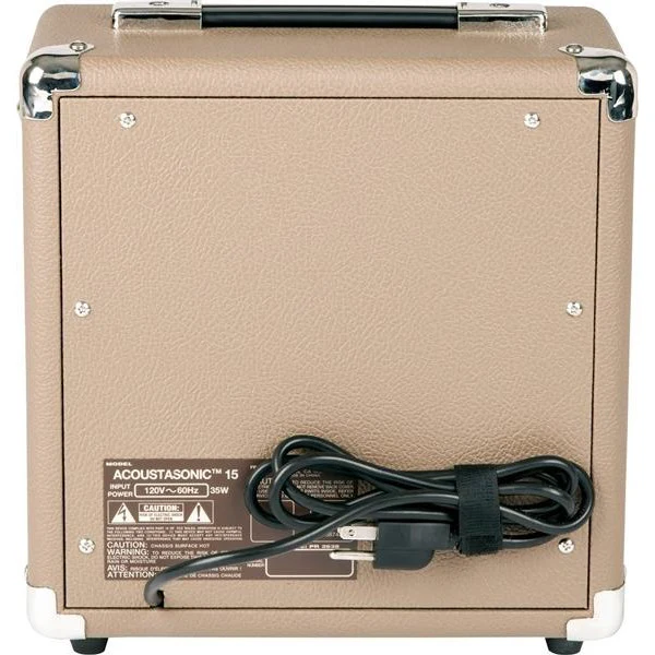 Fender Acoustasonic 15 Guitar Amplifier - Image 3