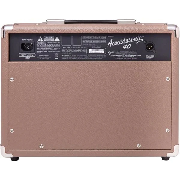 Fender Acoustasonic 40 Acoustic Guitar Amplifier - Image 3