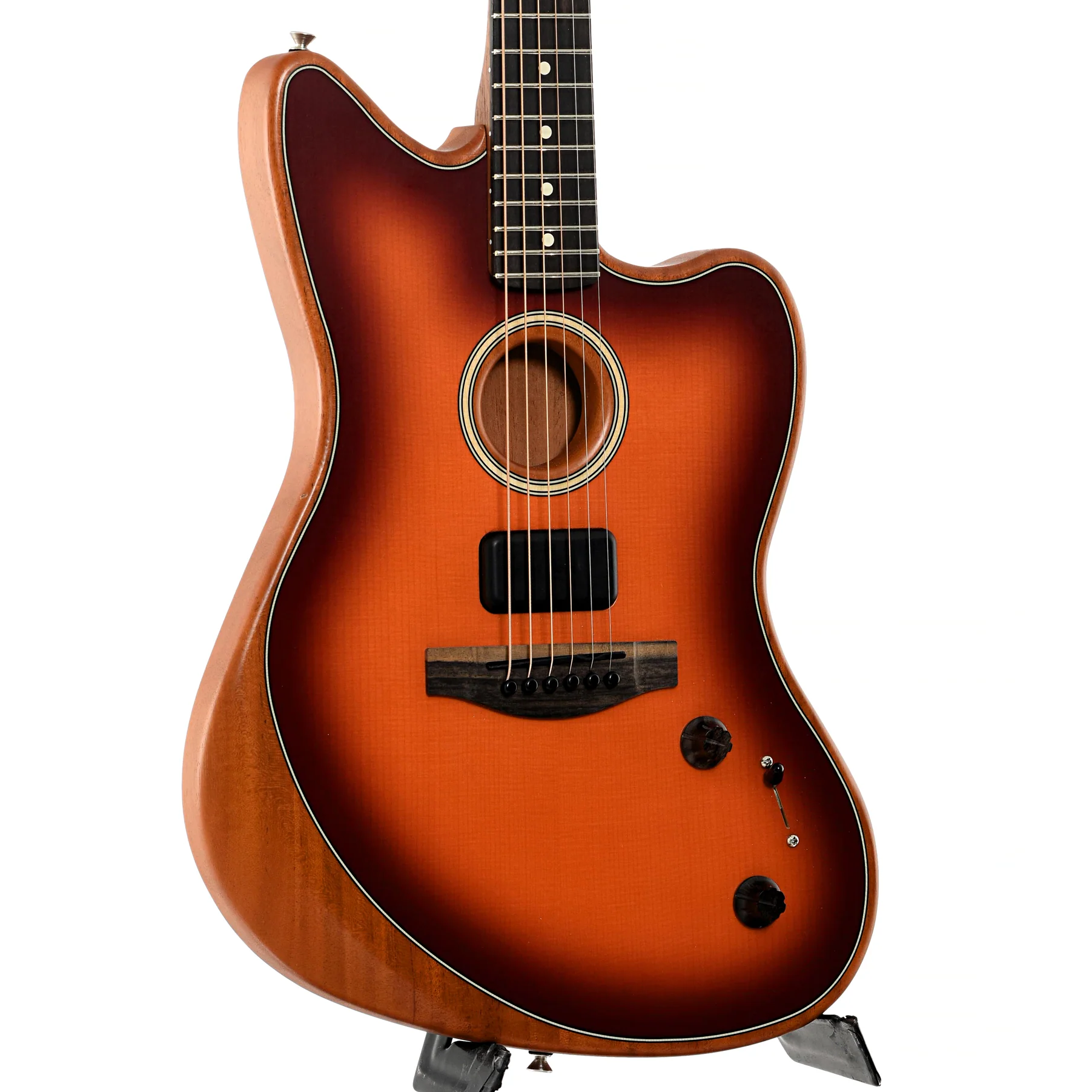 Fender Acoustasonic Jazzmaster Acoustic-Electric Guitar (2021) - Image 4
