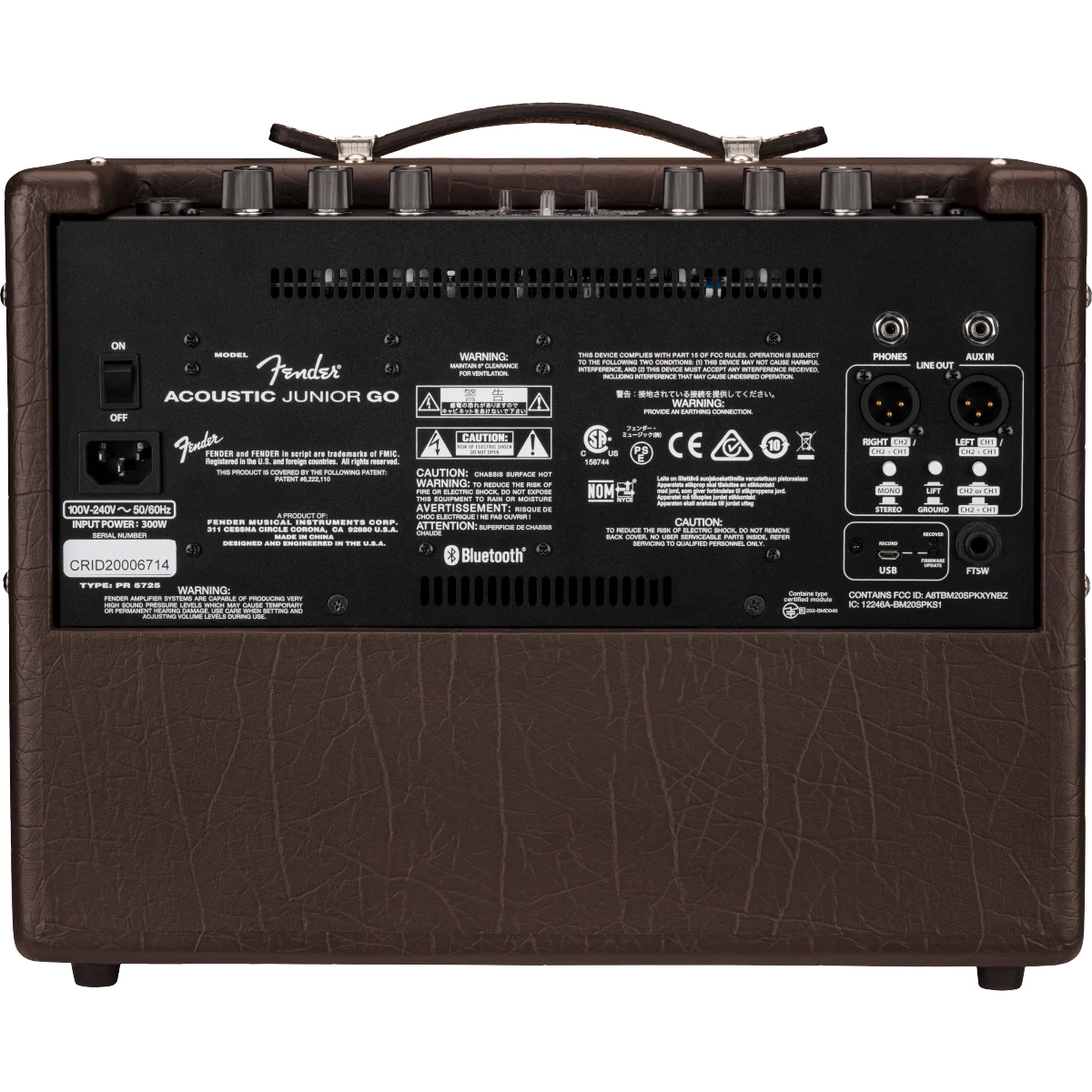 Fender Acoustic Junior Go Guitar Amplifier - Image 6