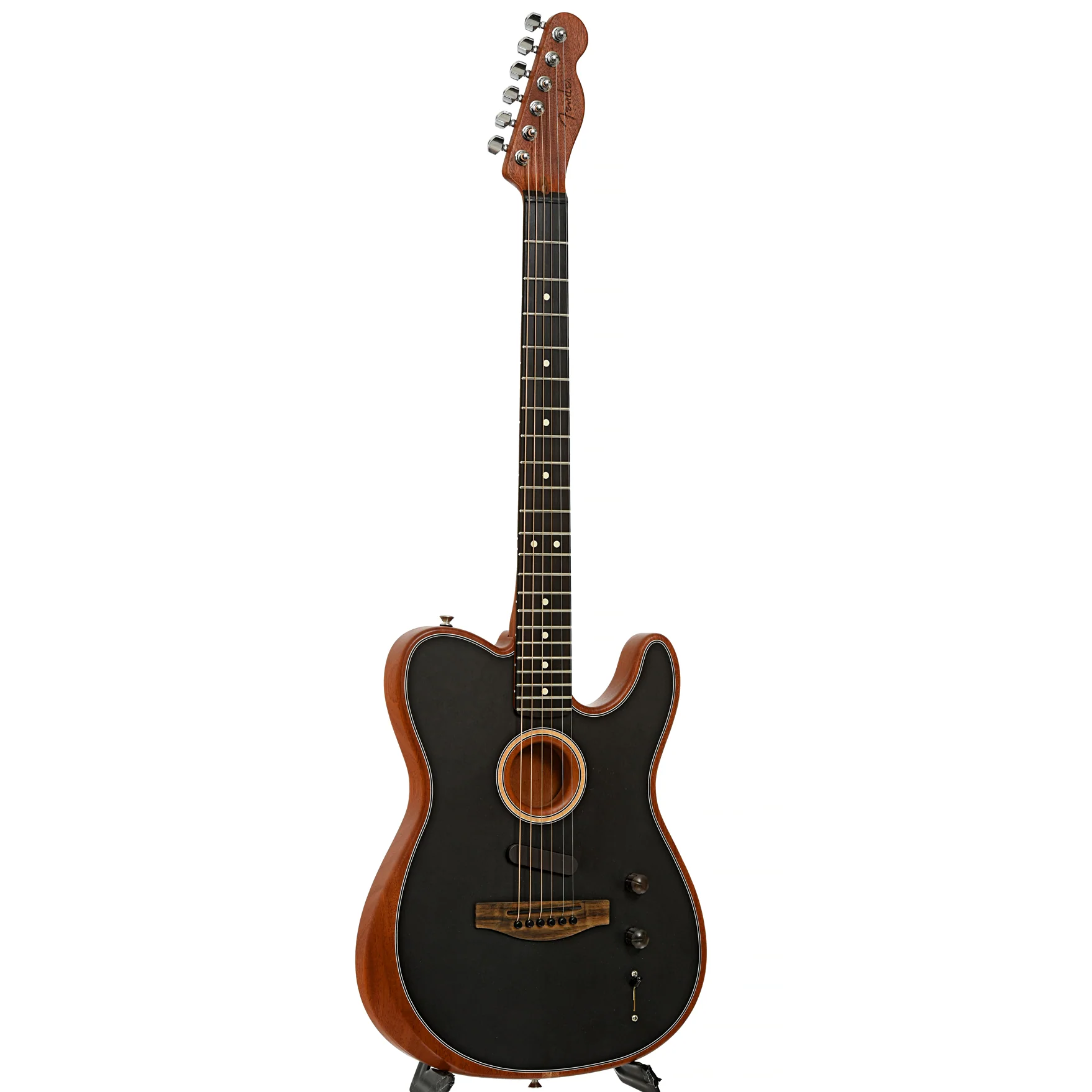 Fender Acoustasonic Telecaster Acoustic-Electric Guitar (2019) - Image 3