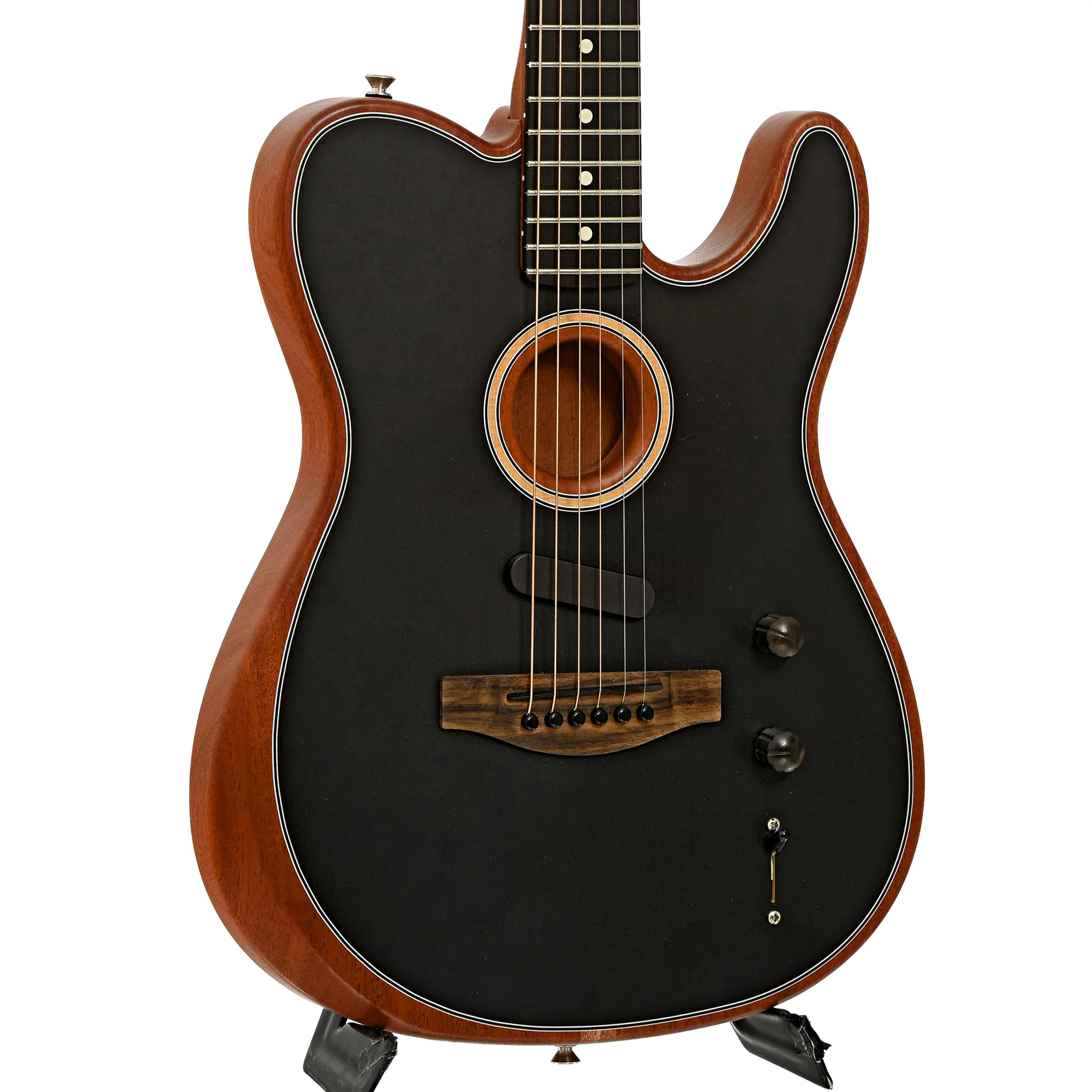 Fender Acoustasonic Telecaster Acoustic-Electric Guitar (2019) - Image 4