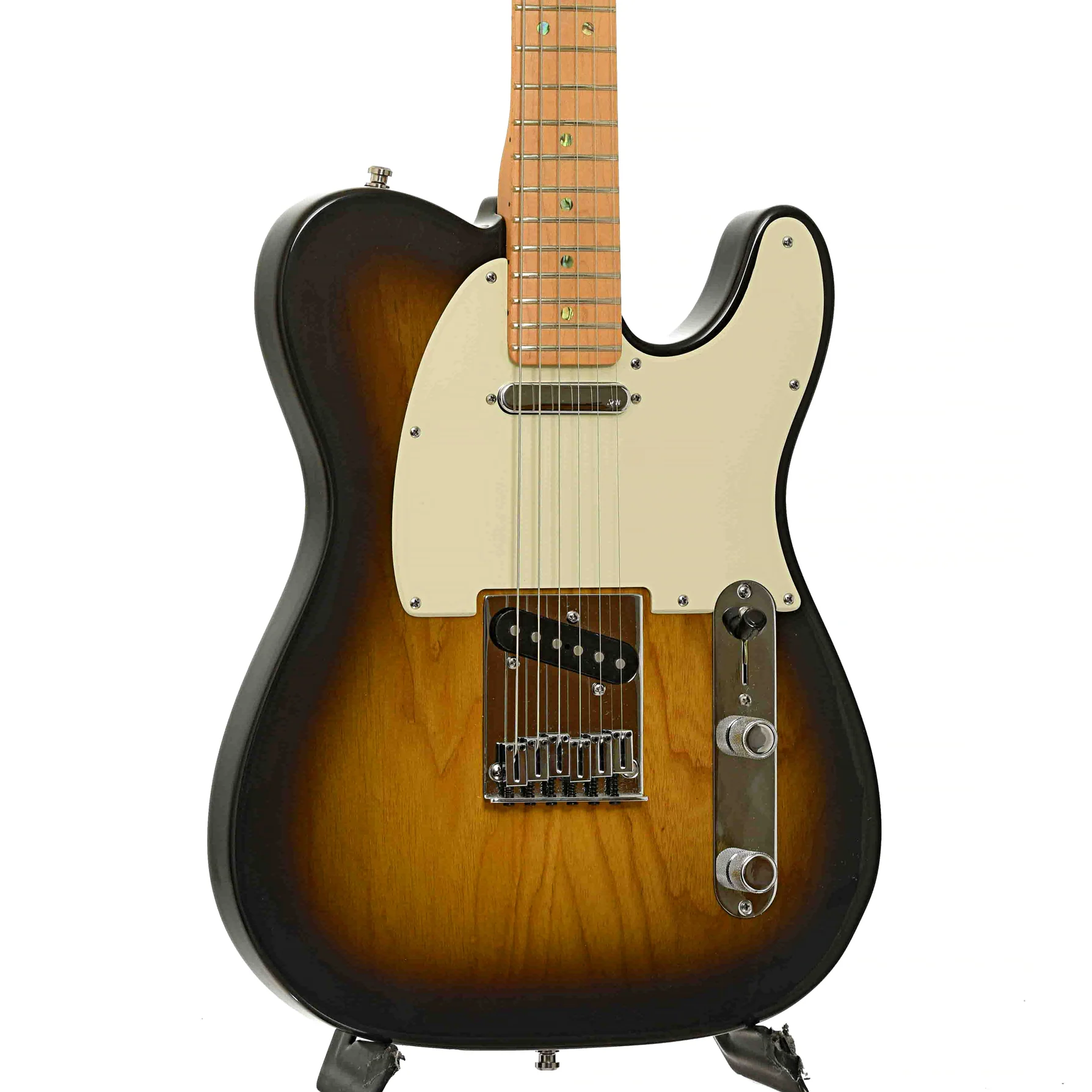 Fender American Deluxe Ash Telecaster Electric Guitar (2004) - Image 4