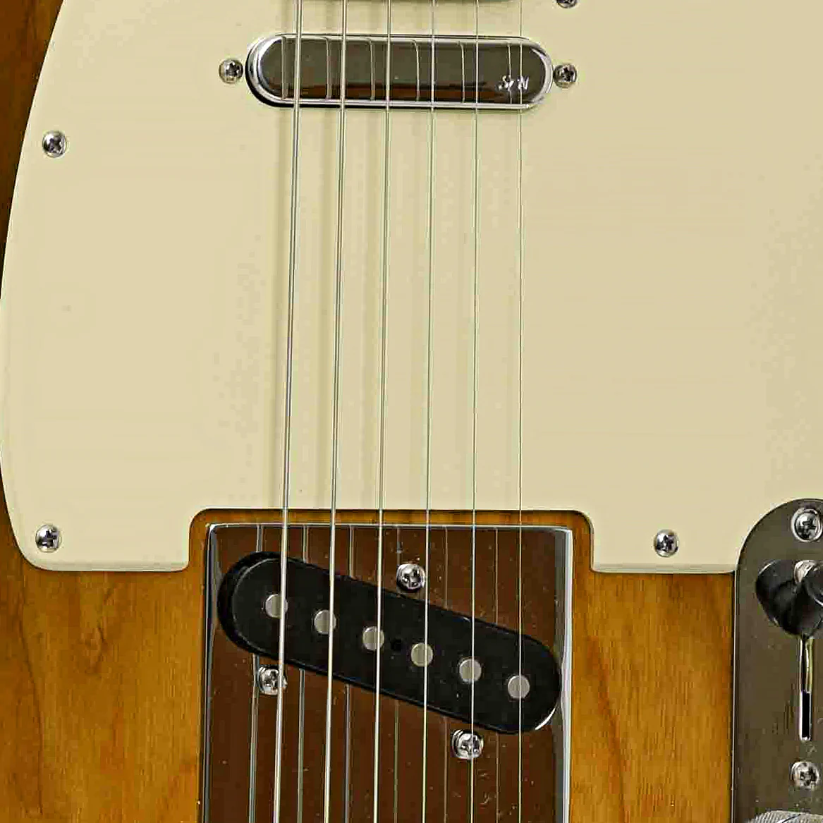 Fender American Deluxe Ash Telecaster Electric Guitar (2004) - Image 6