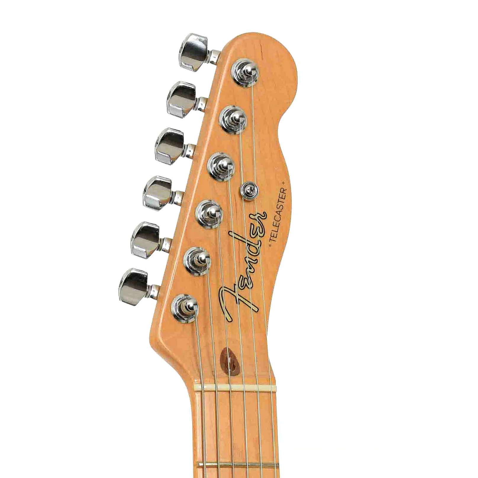 Fender American Deluxe Ash Telecaster Electric Guitar (2004) - Image 8