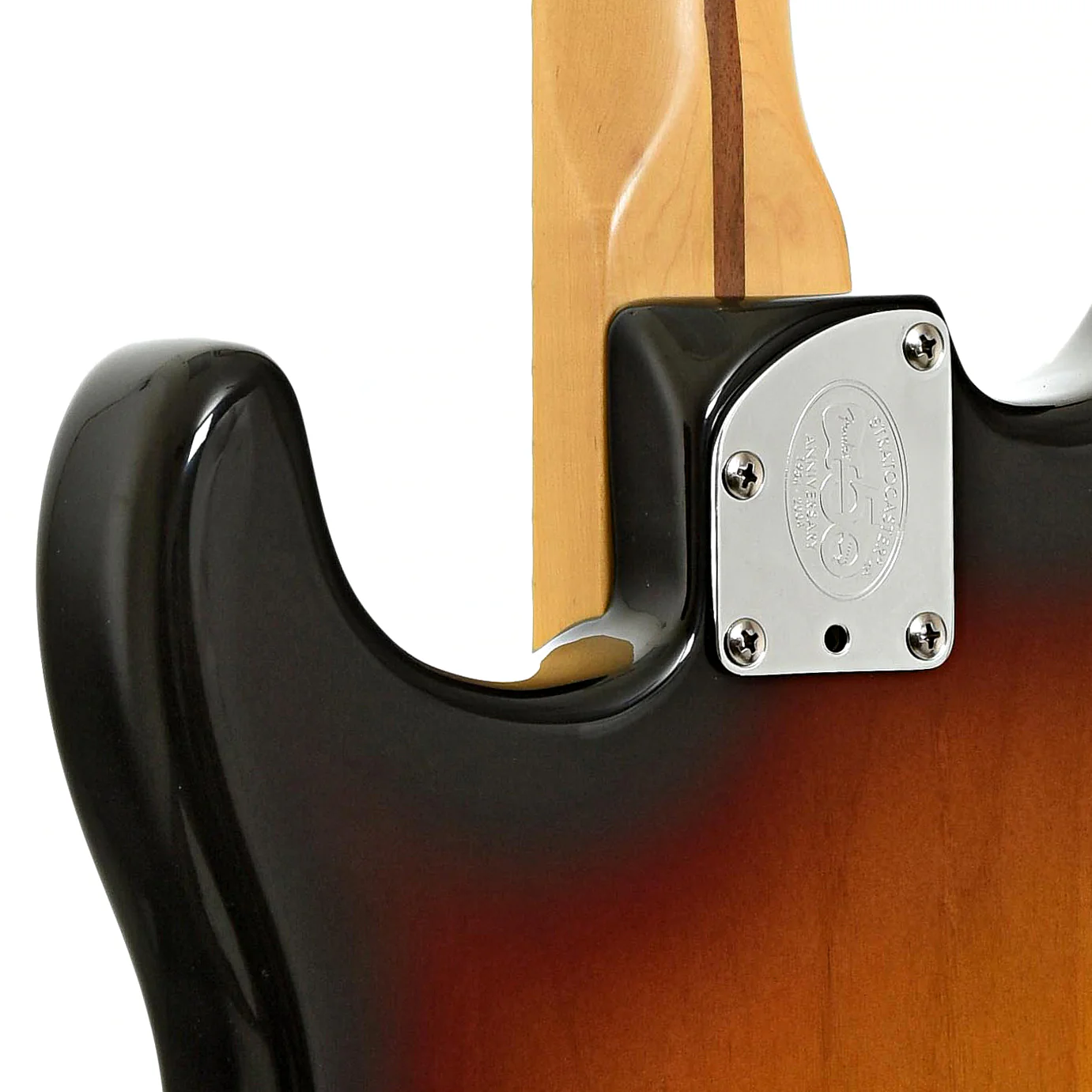 Fender American Deluxe Stratocaster Electric Guitar (2004) - Image 10