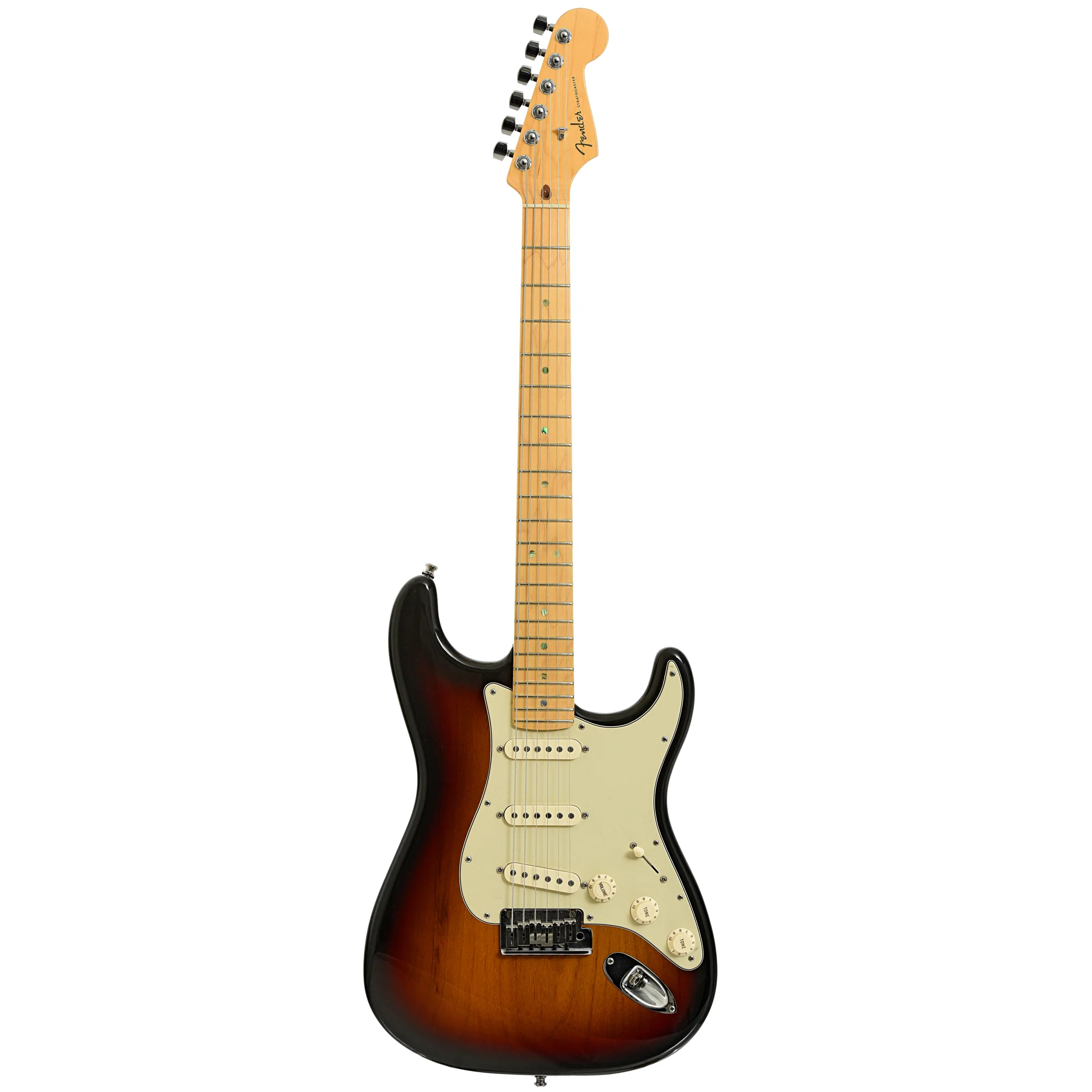 Fender American Deluxe Stratocaster Electric Guitar (2004) - Image 14