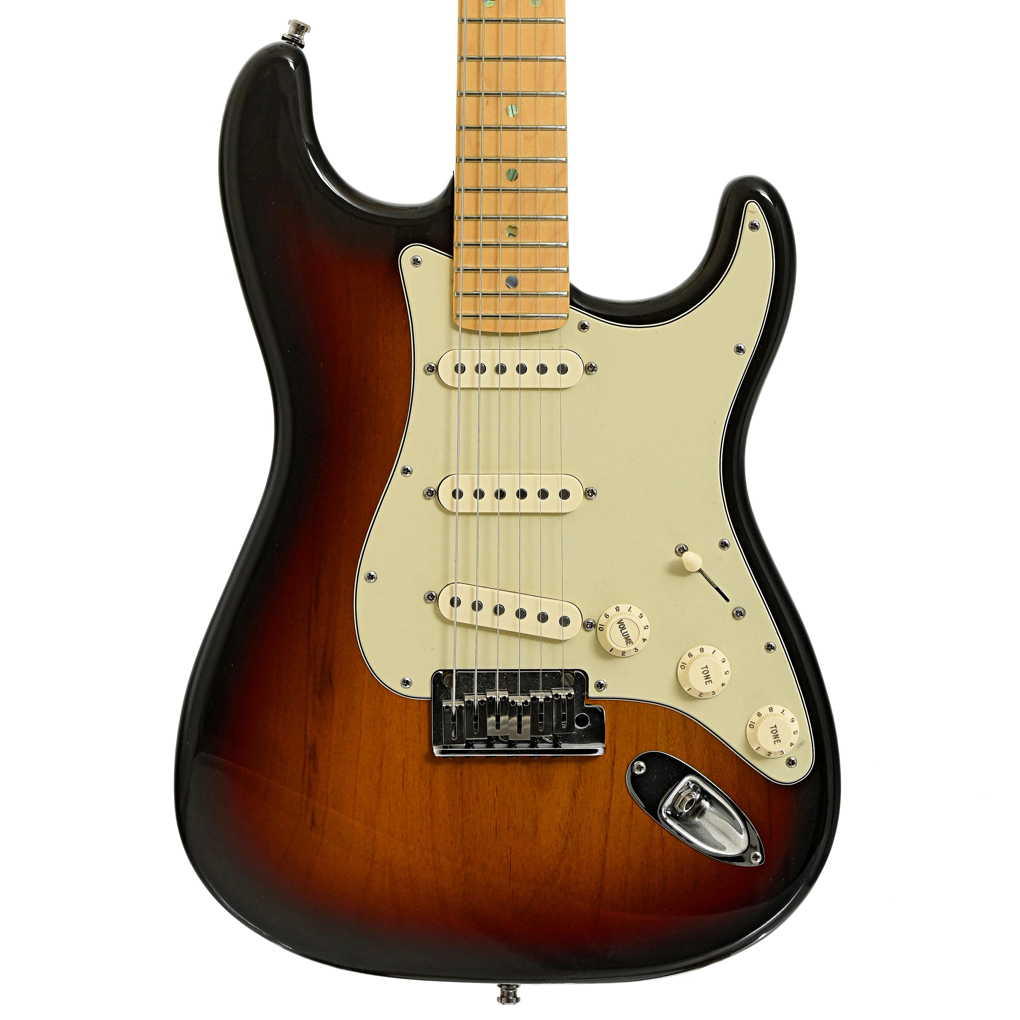 Fender American Deluxe Stratocaster Electric Guitar (2004) - Image 2
