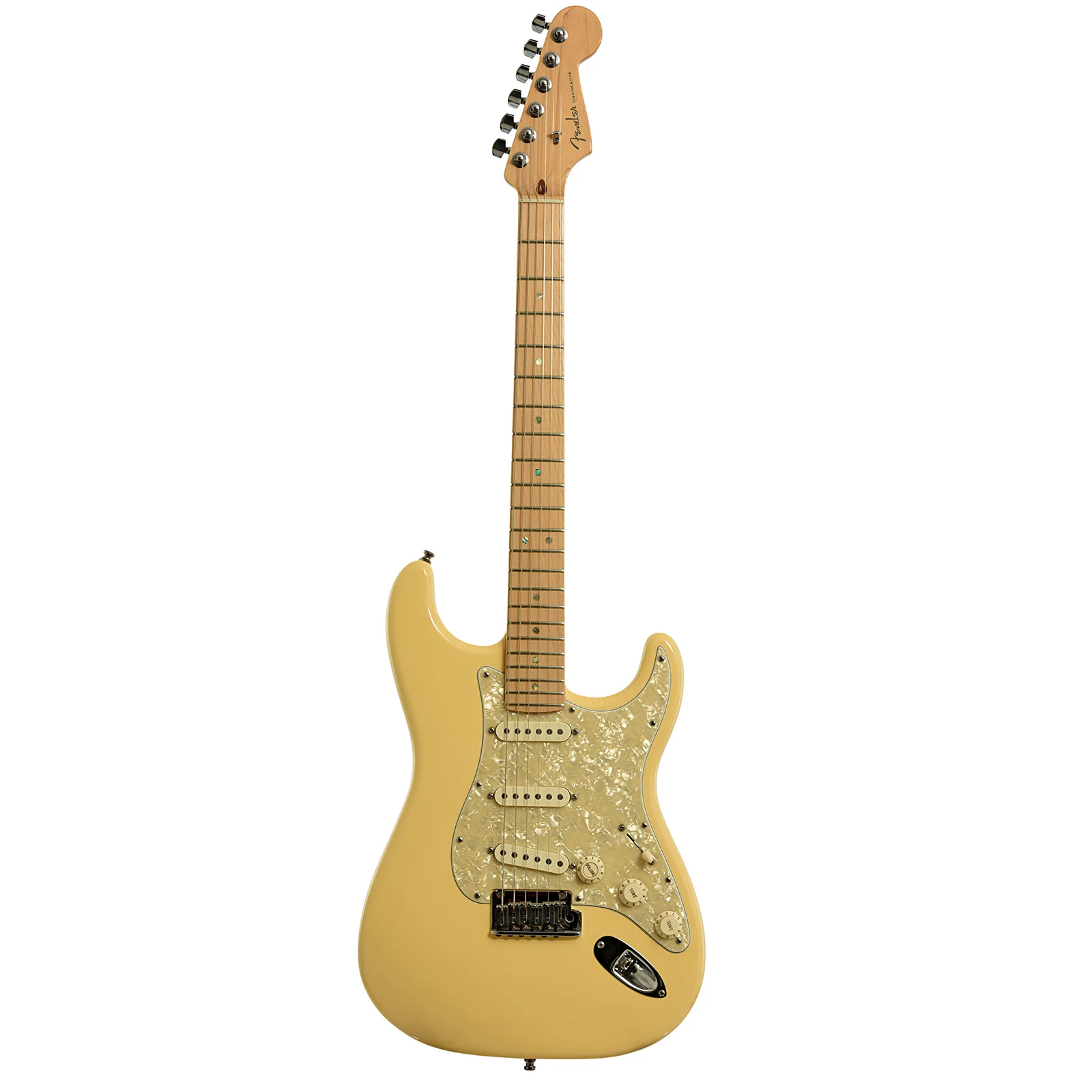 Fender American Deluxe Stratocaster Electric Guitar (2007) - Image 14