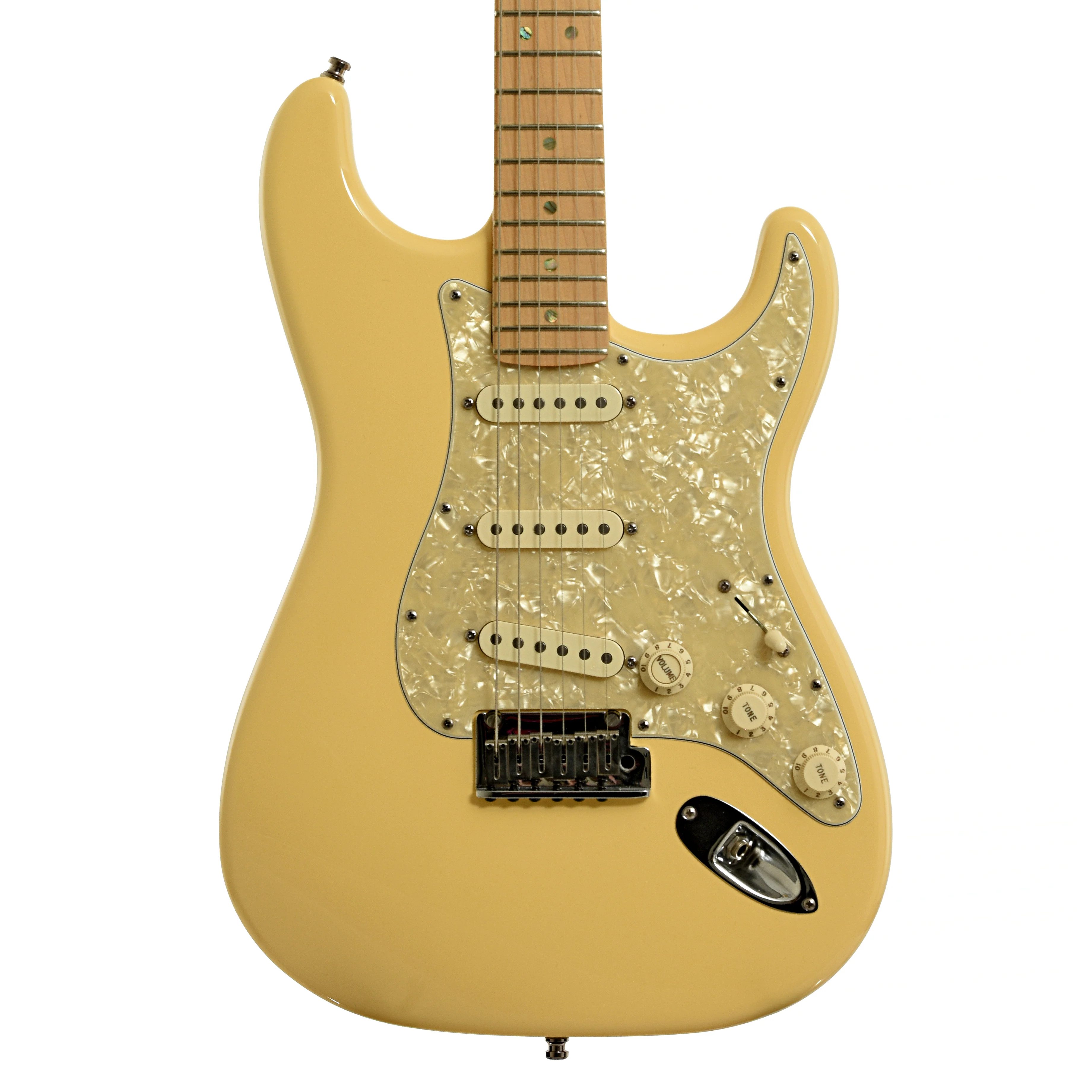 Fender American Deluxe Stratocaster Electric Guitar (2007) - Image 2