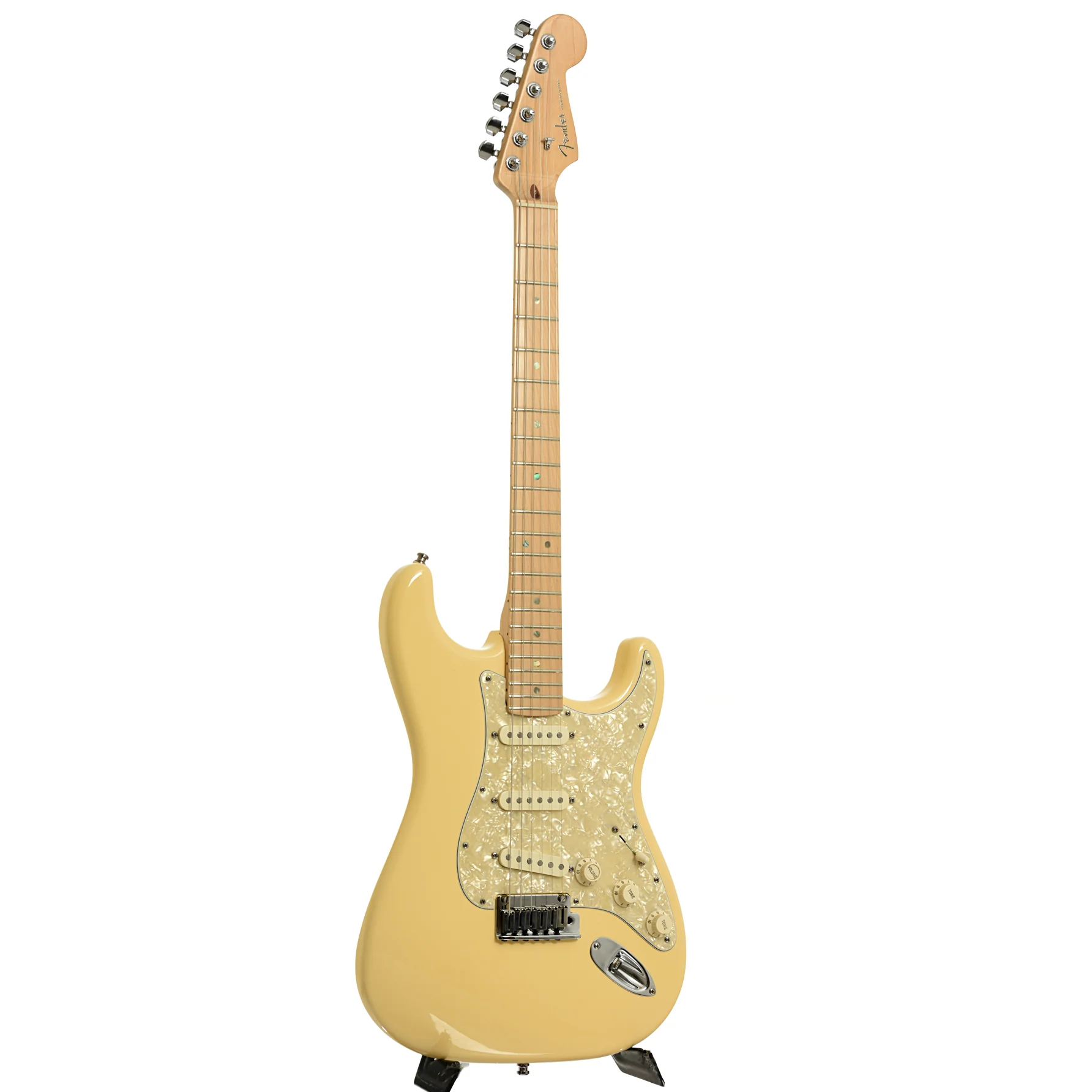 Fender American Deluxe Stratocaster Electric Guitar (2007) - Image 3