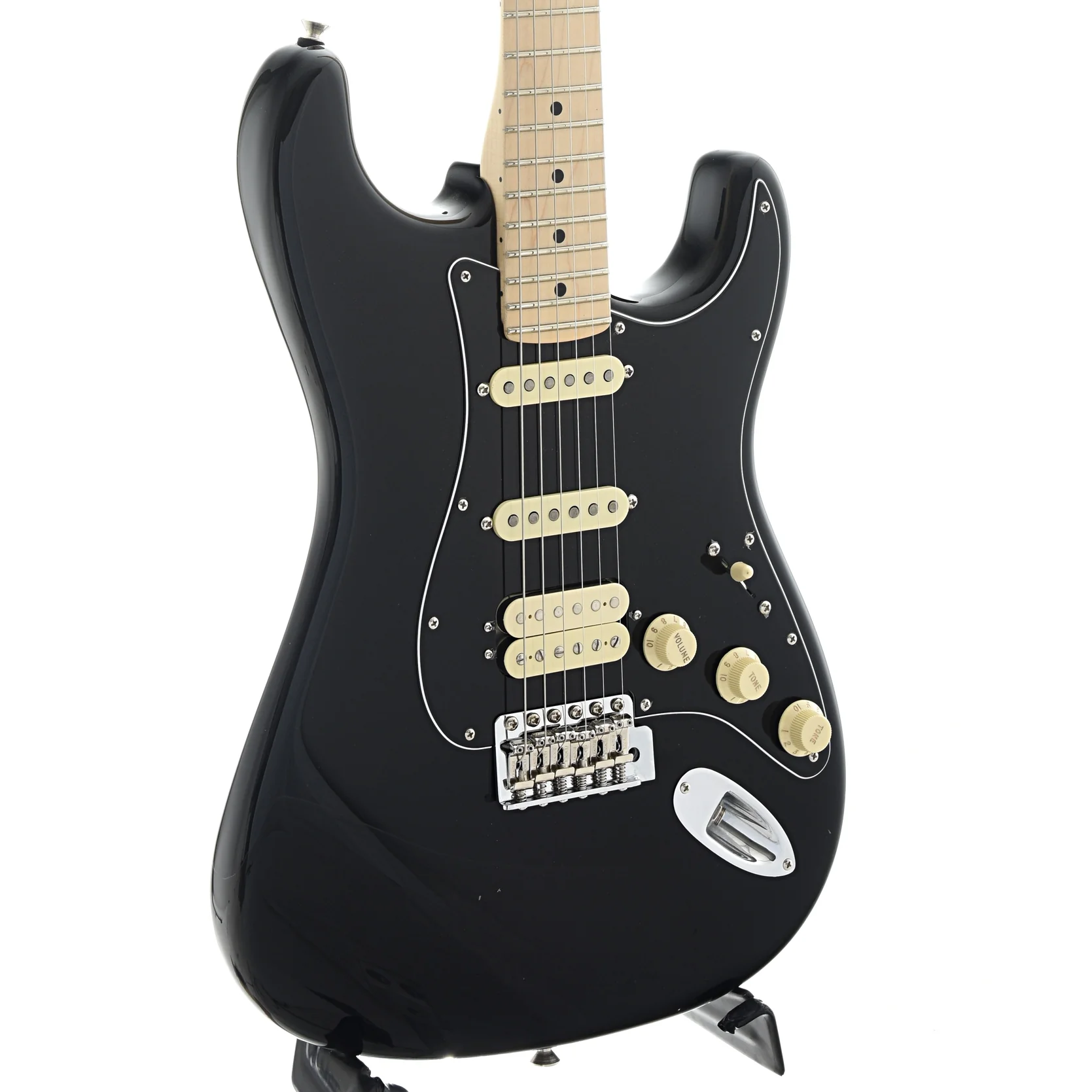 Fender American Performer Stratocaster HSS, Black - Image 3