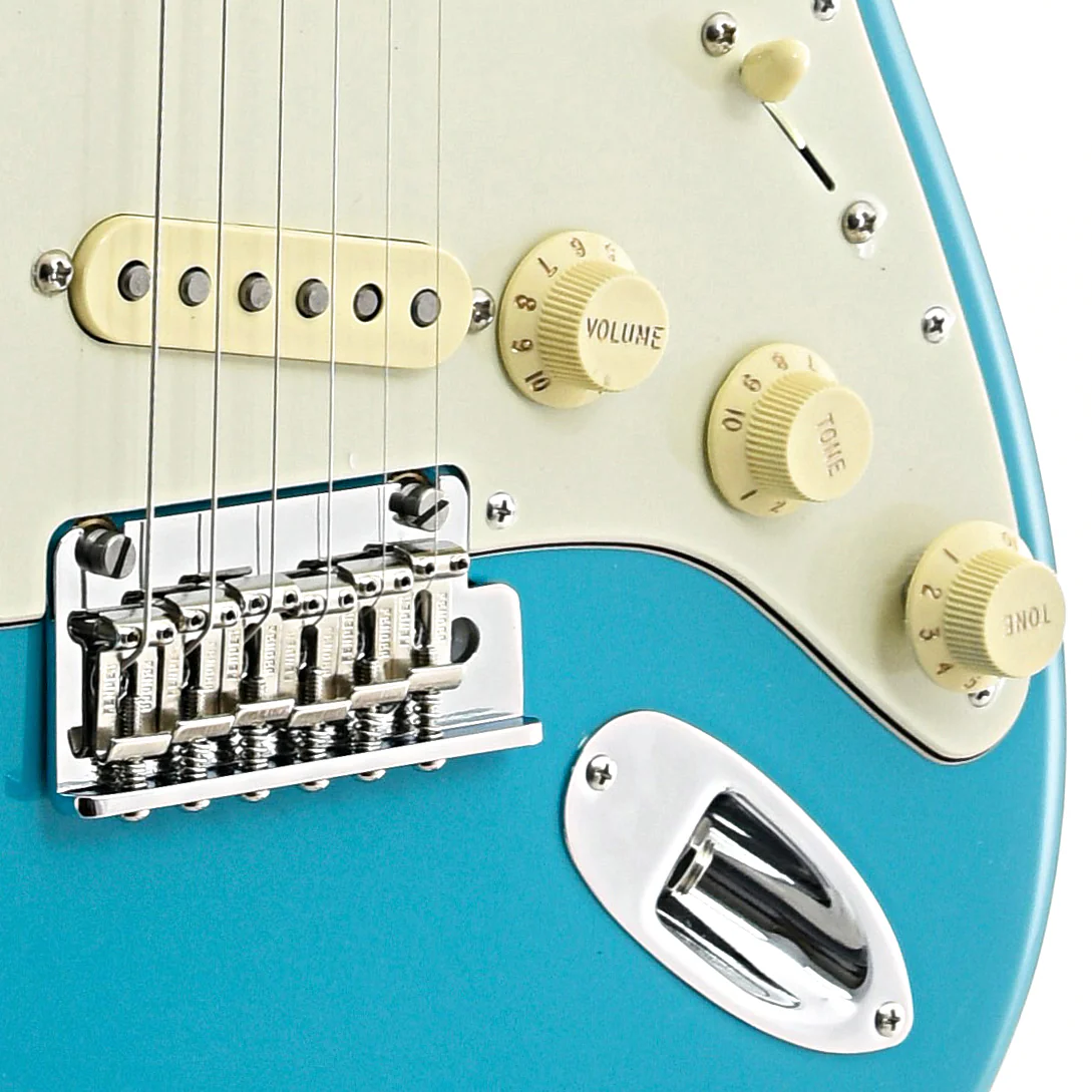 Fender American Professional II Stratocaster Electric Guitar & Case, Rosewood Fingerboard, Miami Blue - Image 5