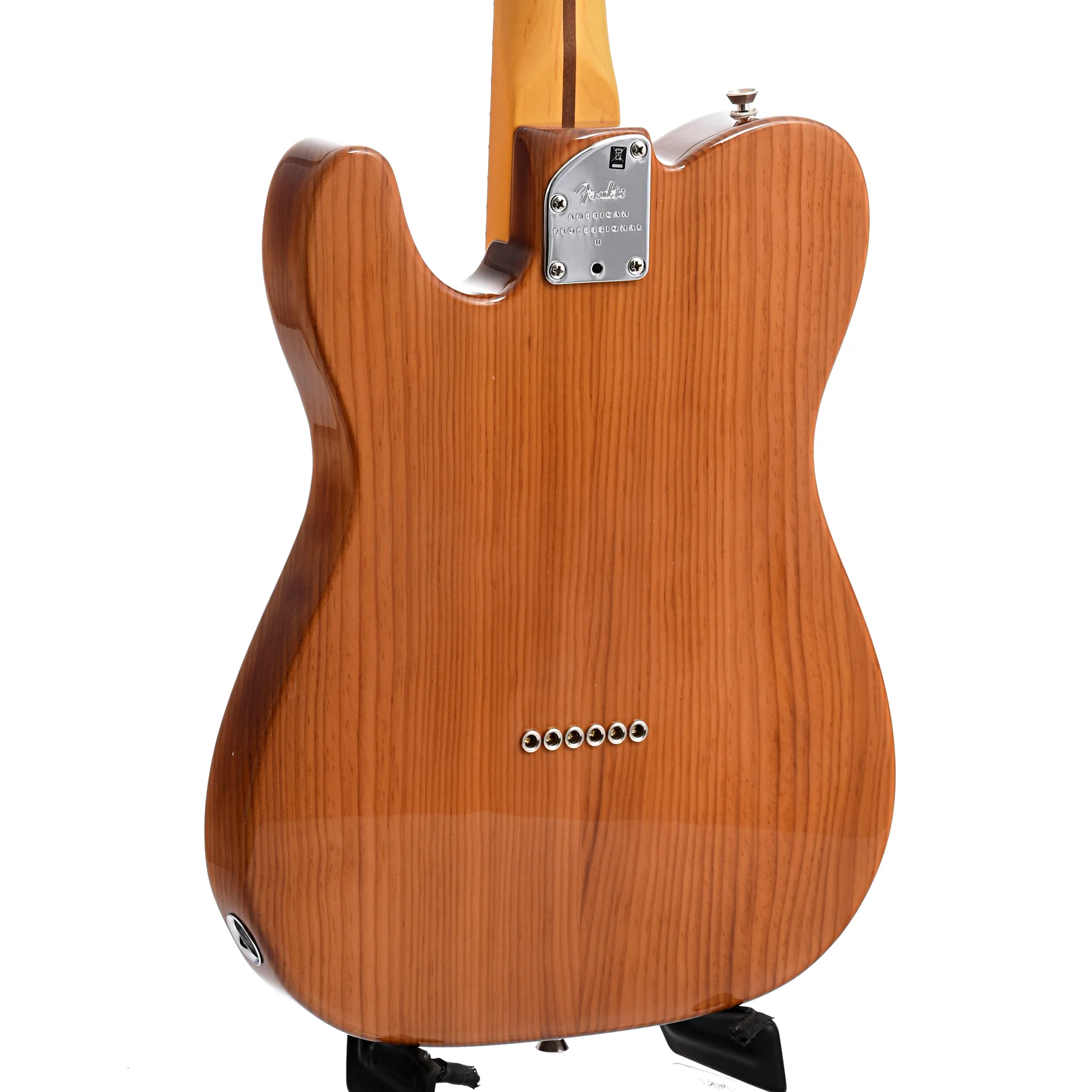 Fender American Professional II Telecaster Electric Guitar & Case, Roasted Pine - Image 11
