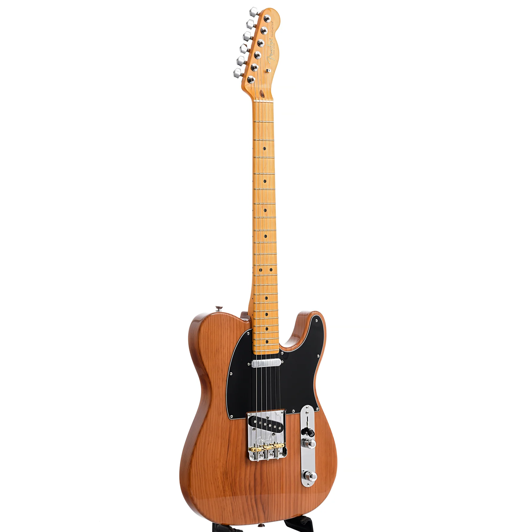 Fender American Professional II Telecaster Electric Guitar & Case, Roasted Pine - Image 3