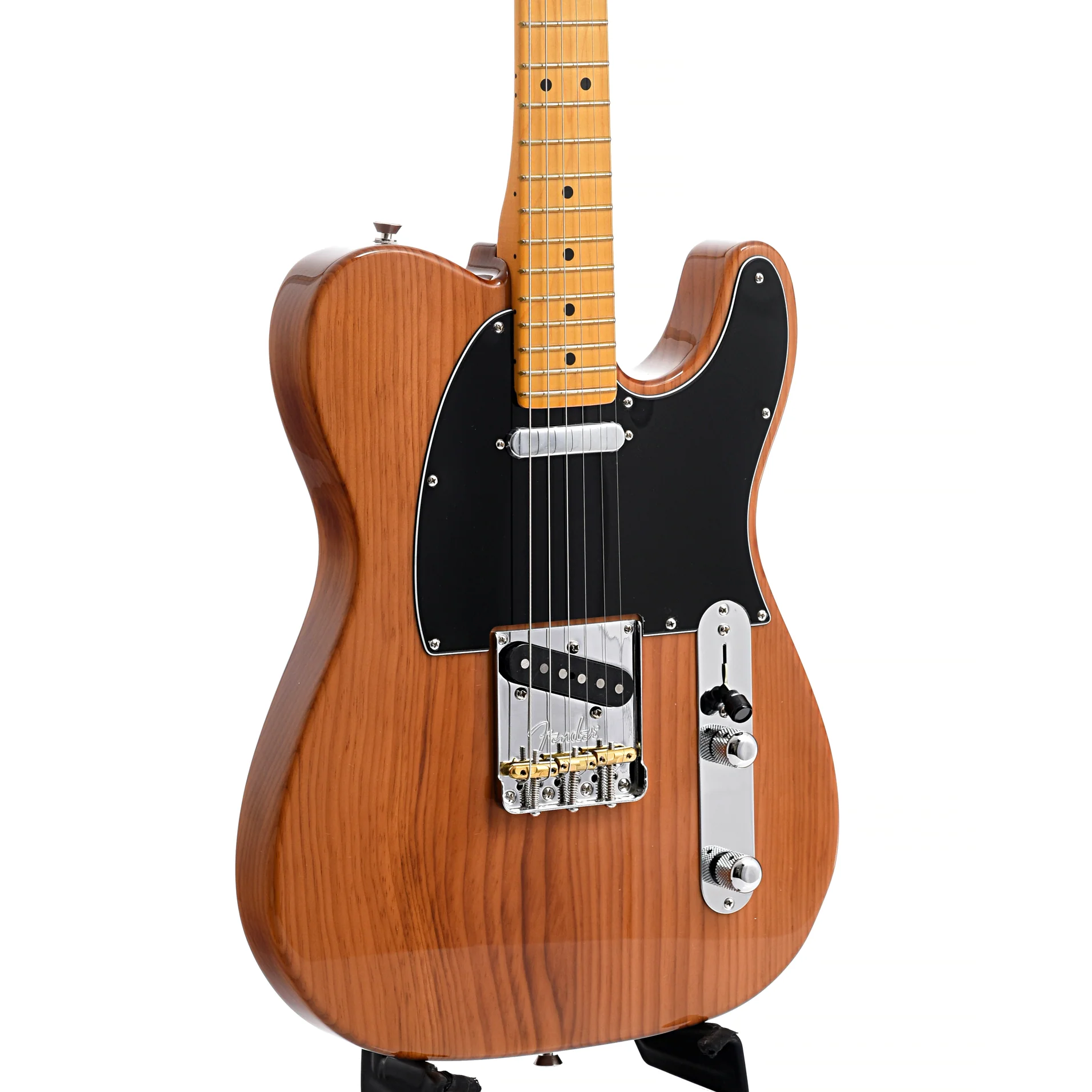 Fender American Professional II Telecaster Electric Guitar & Case, Roasted Pine - Image 4