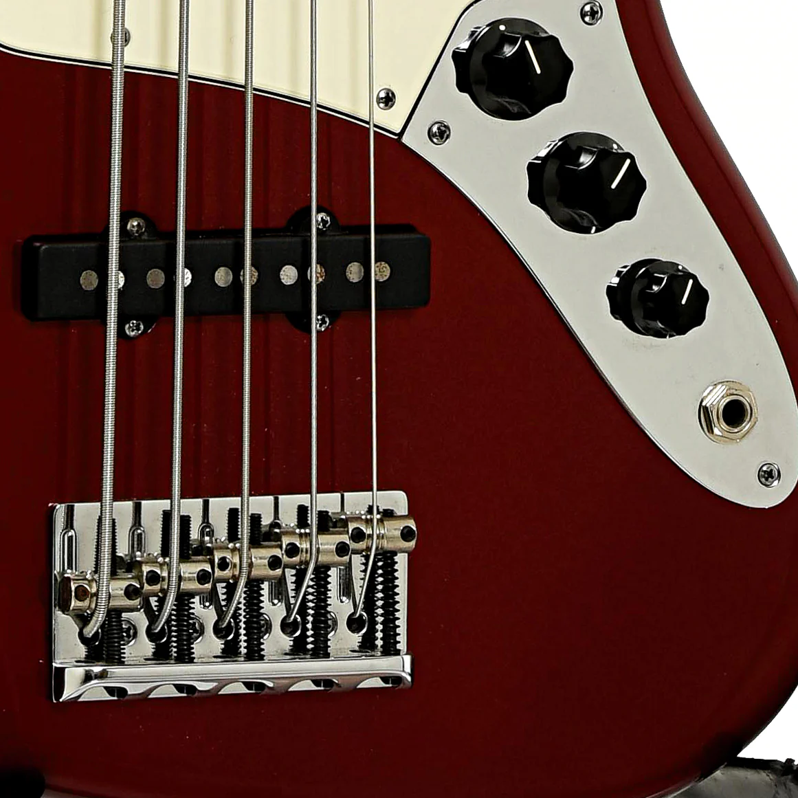 Fender American Standard Jazz Bass V Electric Bass (2012) - Image 5
