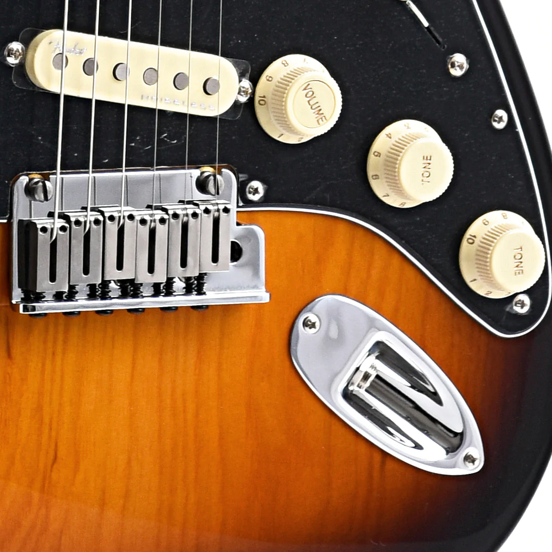 Fender American Ultra Luxe Stratocaster, 2-Color Sunburst - Image 4