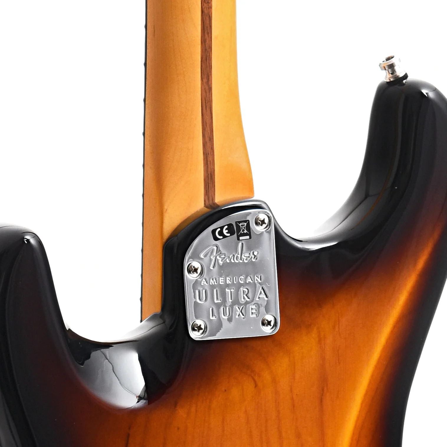 Fender American Ultra Luxe Stratocaster, 2-Color Sunburst - Image 9