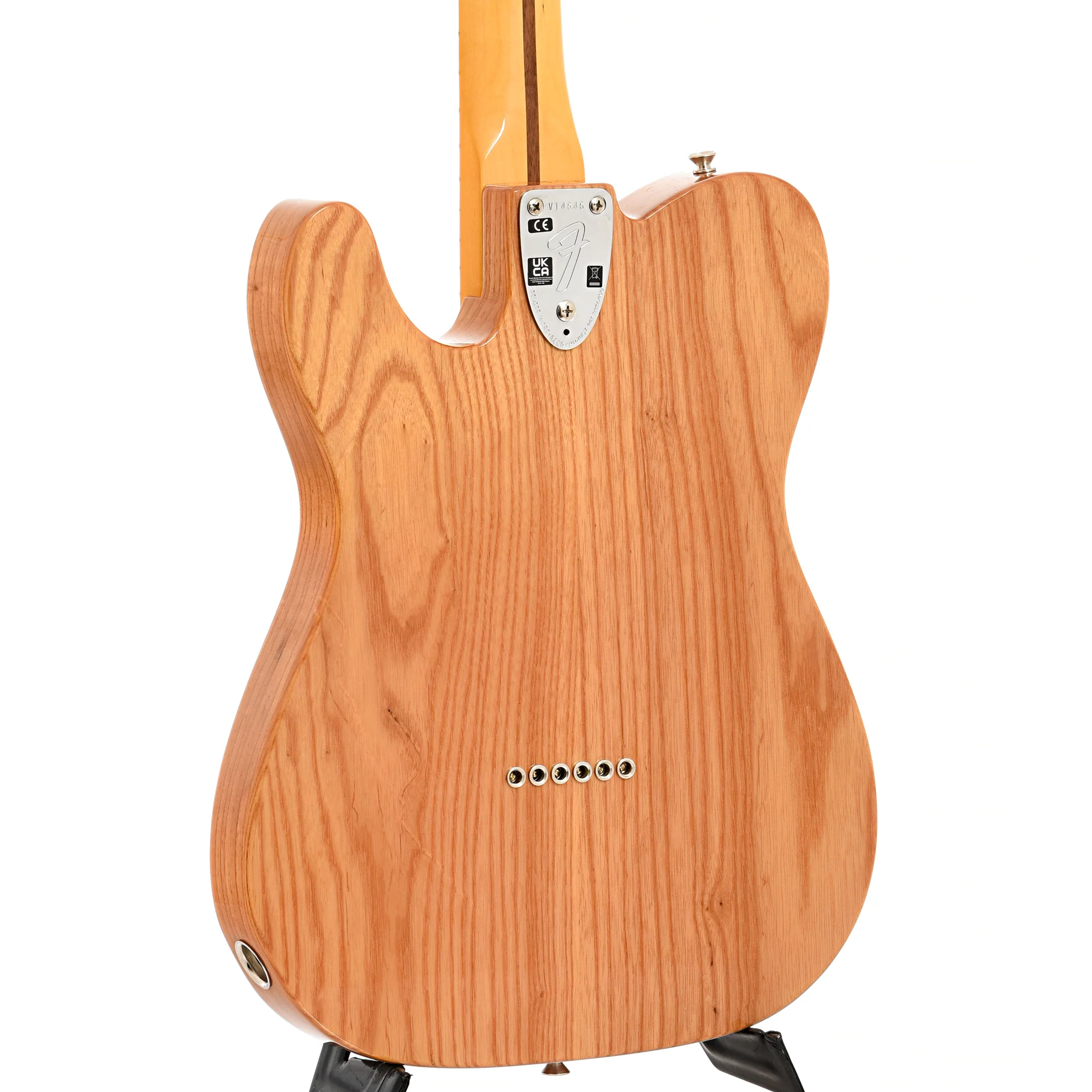 Fender American Vintage II 1972 Telecaster Thinline Electric Guitar & Case, Aged Natural - Image 12