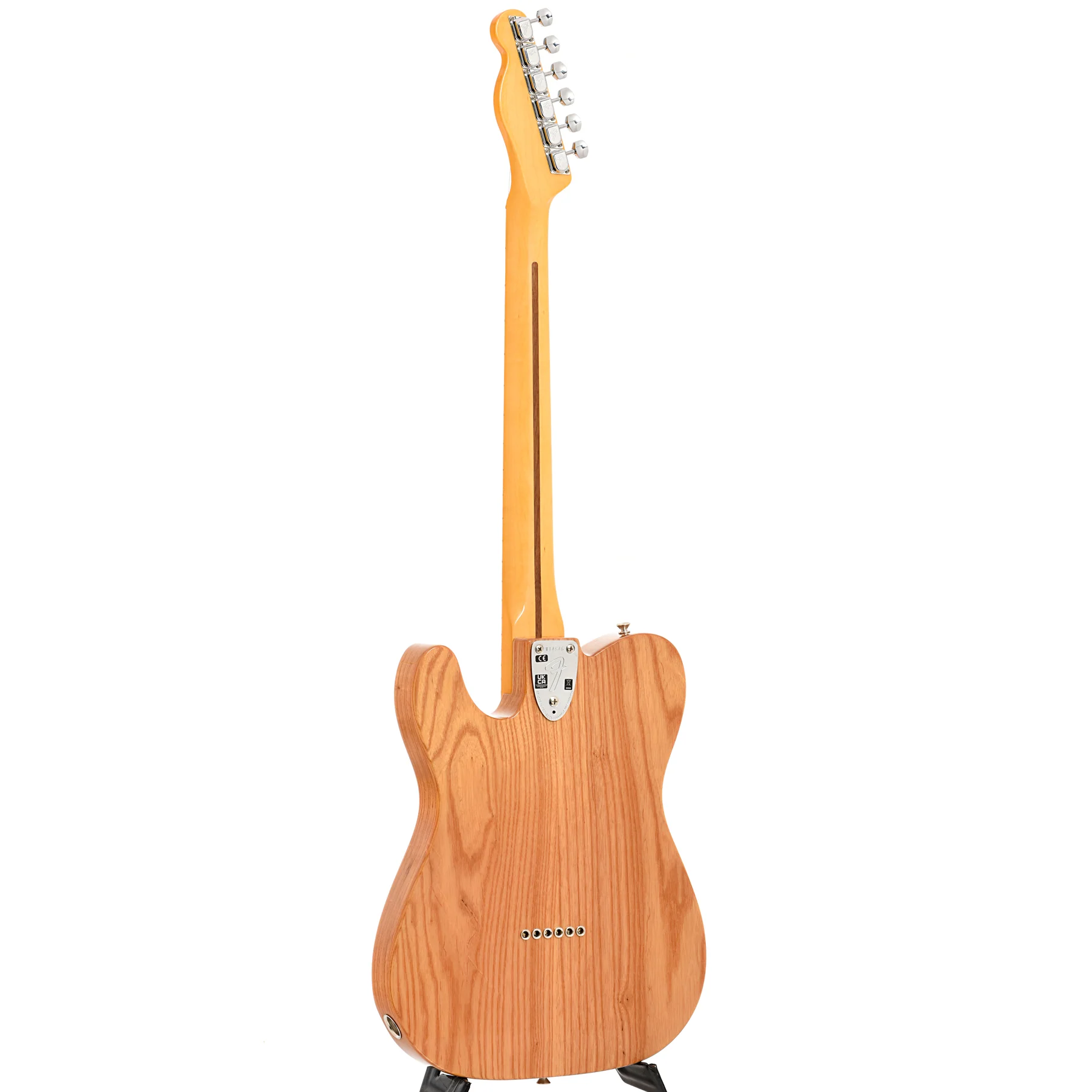 Fender American Vintage II 1972 Telecaster Thinline Electric Guitar & Case, Aged Natural - Image 13