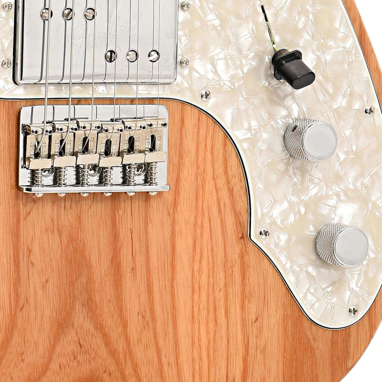 Fender American Vintage II 1972 Telecaster Thinline Electric Guitar & Case, Aged Natural - Image 5