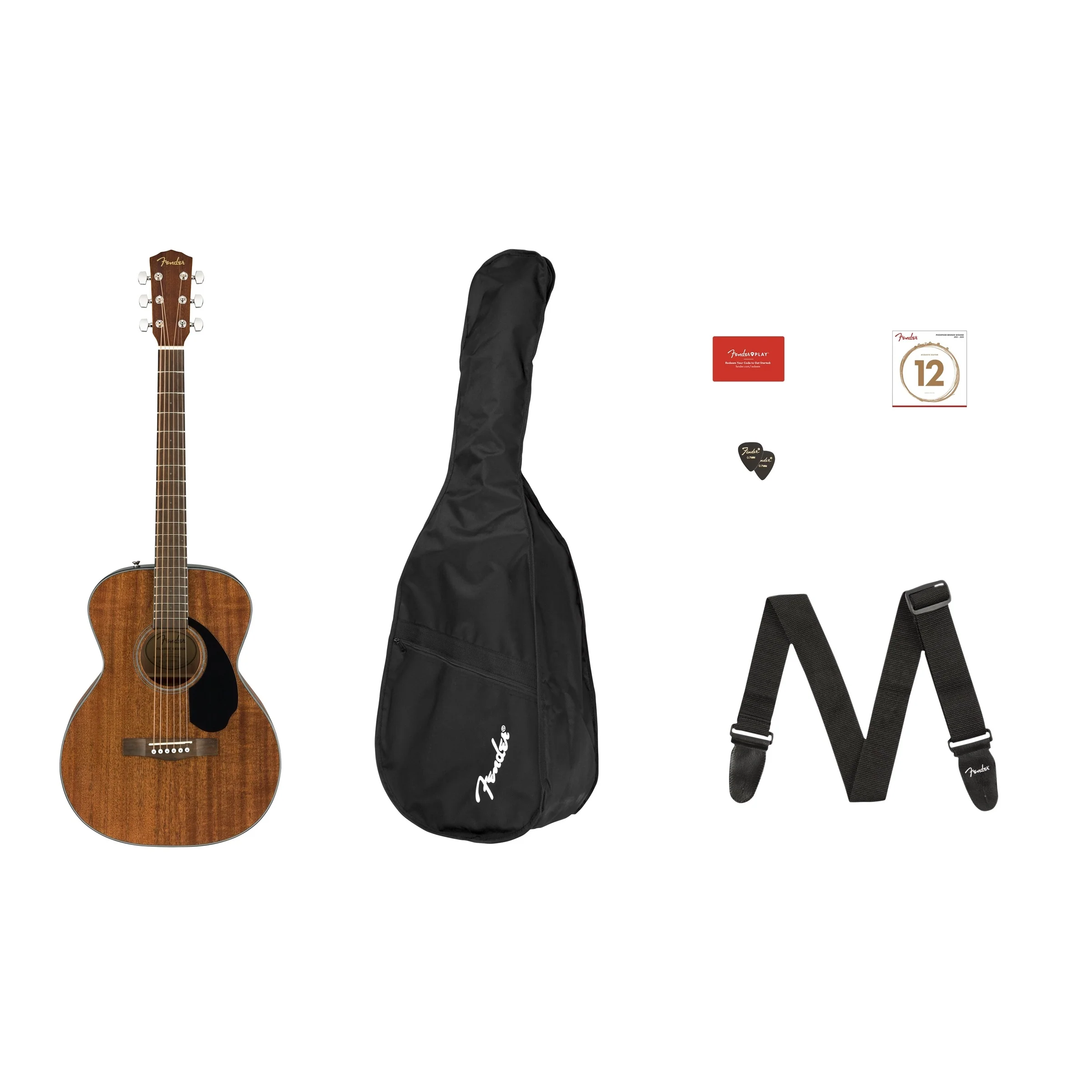Fender CC-60S Concert Acoustic Guitar Pack - Image 14