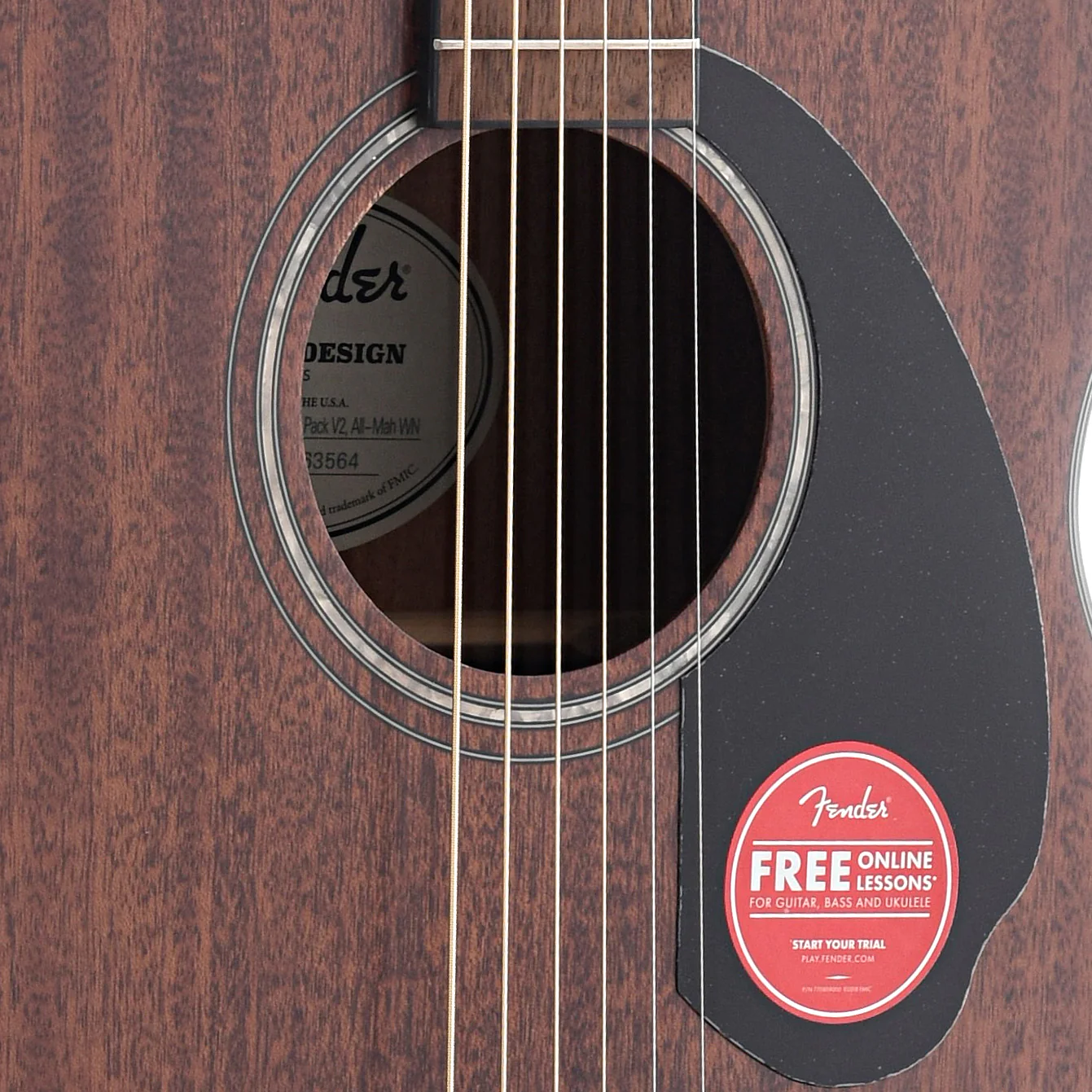 Fender CC-60S Concert Acoustic Guitar Pack - Image 6