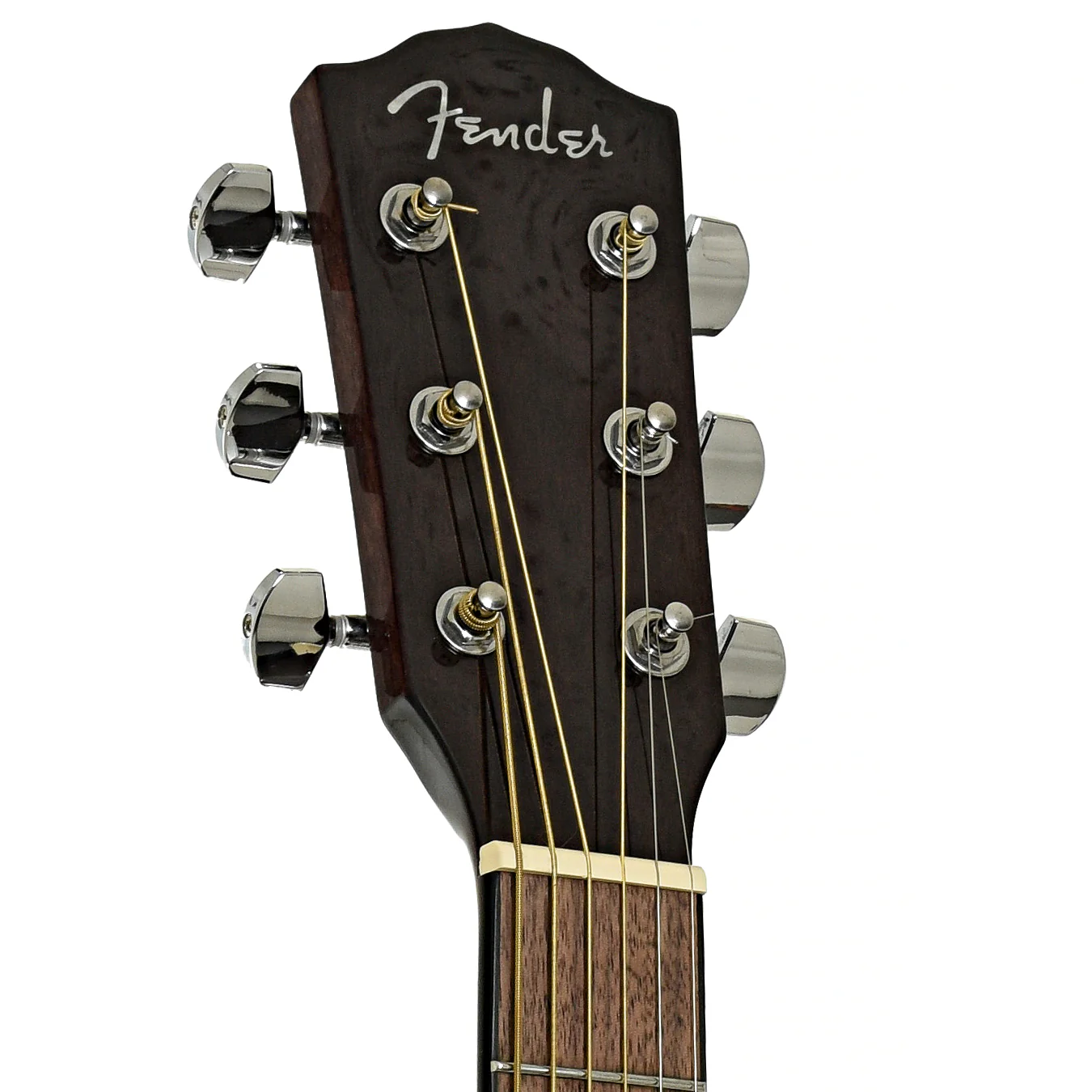 Fender CD-140SCE All-Mahogany Dreadnought Acoustic Guitar & Case - Image 8