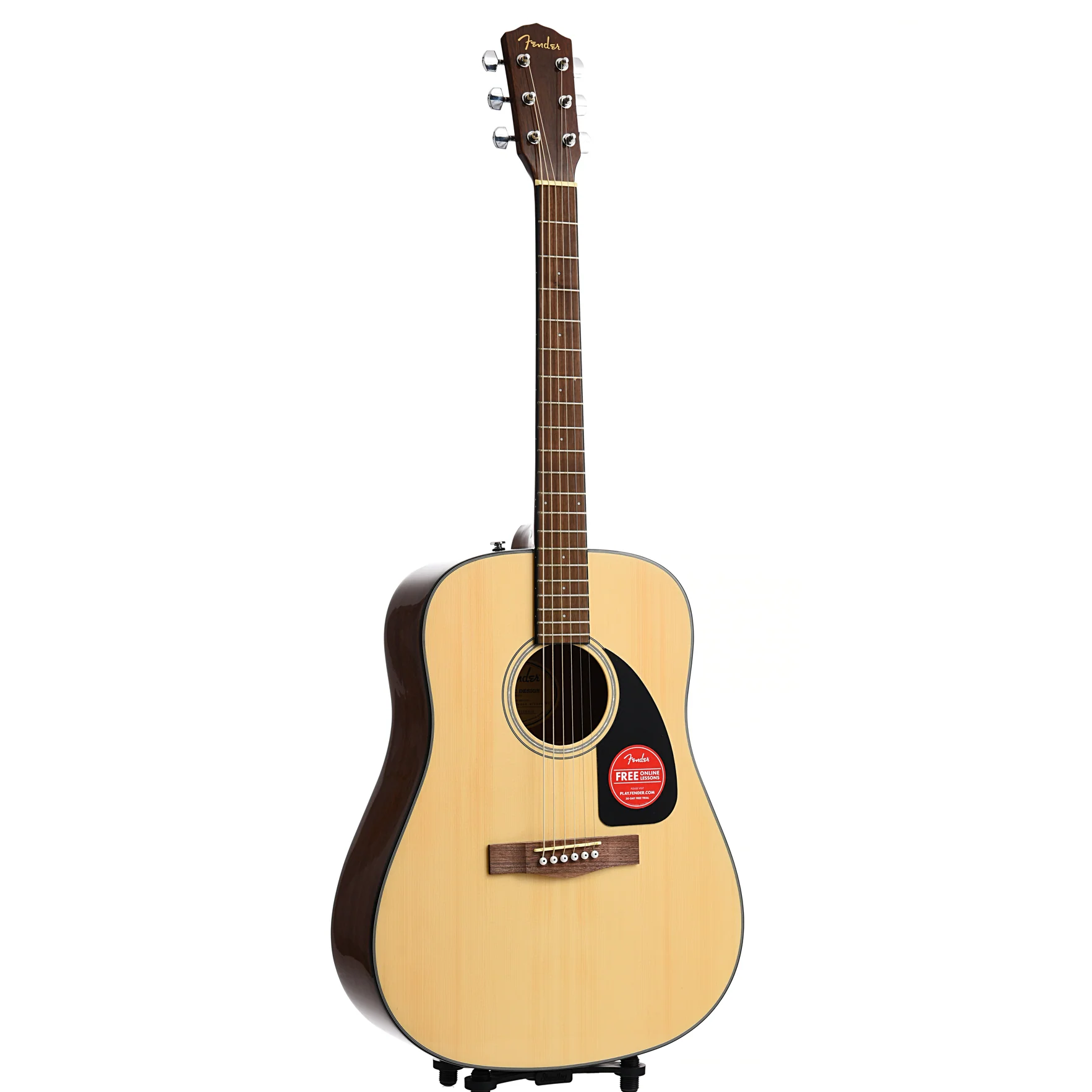 Fender CD-60 Dreadnought Acoustic Guitar & Case - Image 12