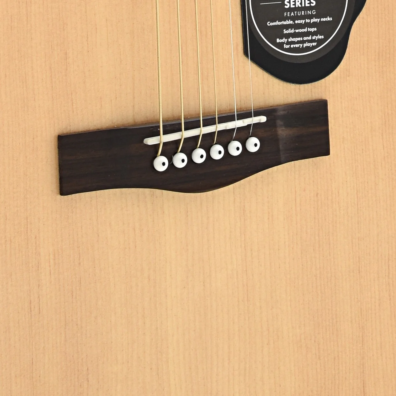 Fender CD-60S Dreadnought Acoustic Guitar, Natural - Image 5