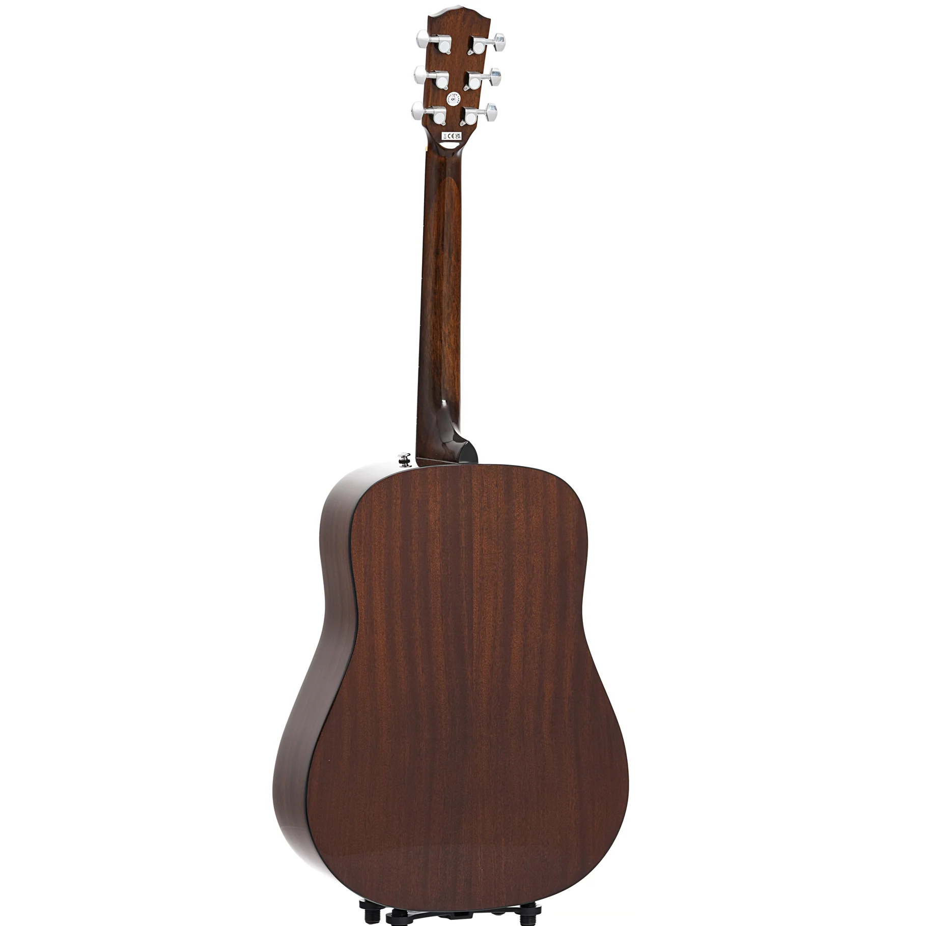 Fender CD-60S Left-Handed Dreadnought Acoustic Guitar, Natural - Image 12