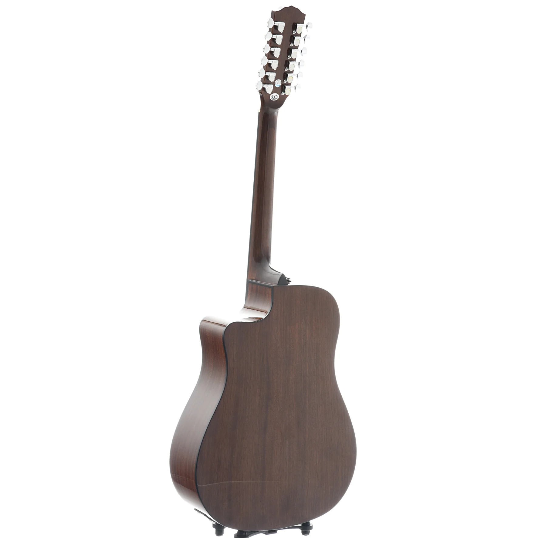 Fender CD-60SCE 12-String Acoustic-Electric Guitar, Natural - Image 12