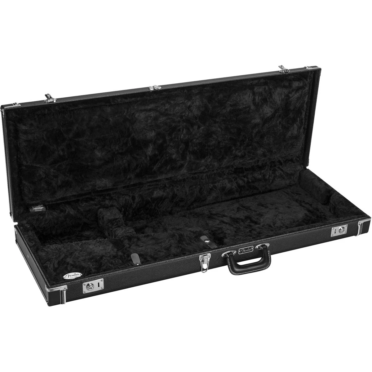 Fender Classic Series Hardshell Case, Strat/Tele, Black - Image 3