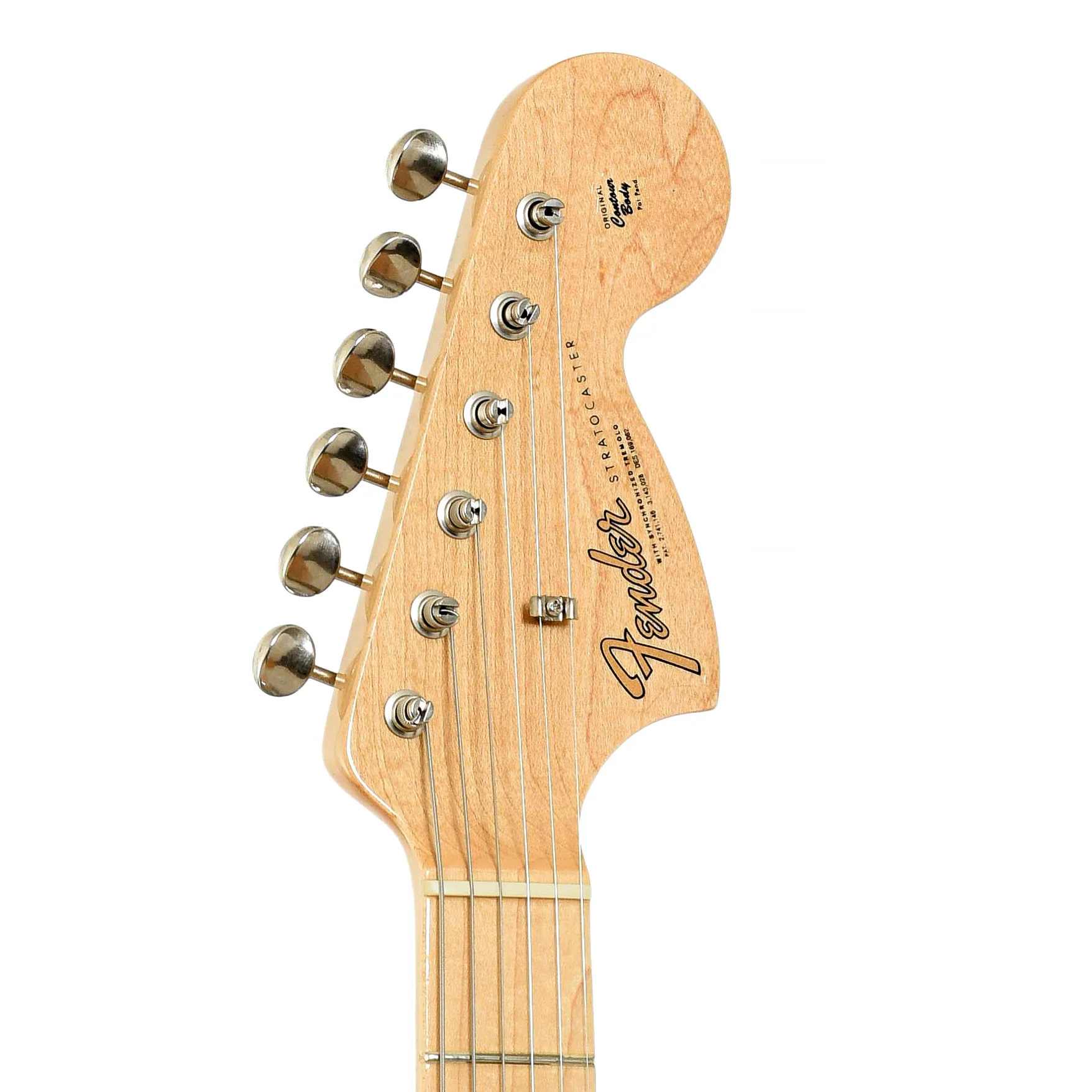 Fender Custom Shop 1966 NOS Stratocaster Electric Guitar (2008) - Image 9