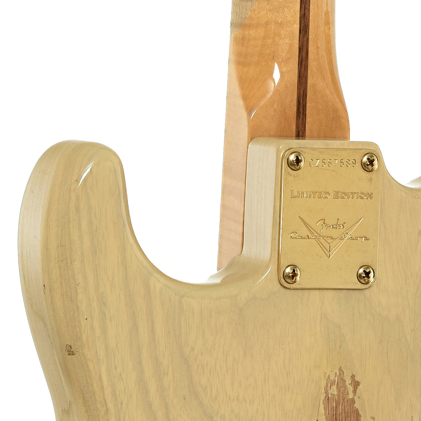 Fender Custom Shop LTD 1955 Bone Tone Relic Stratocaster (2024) - Image 10