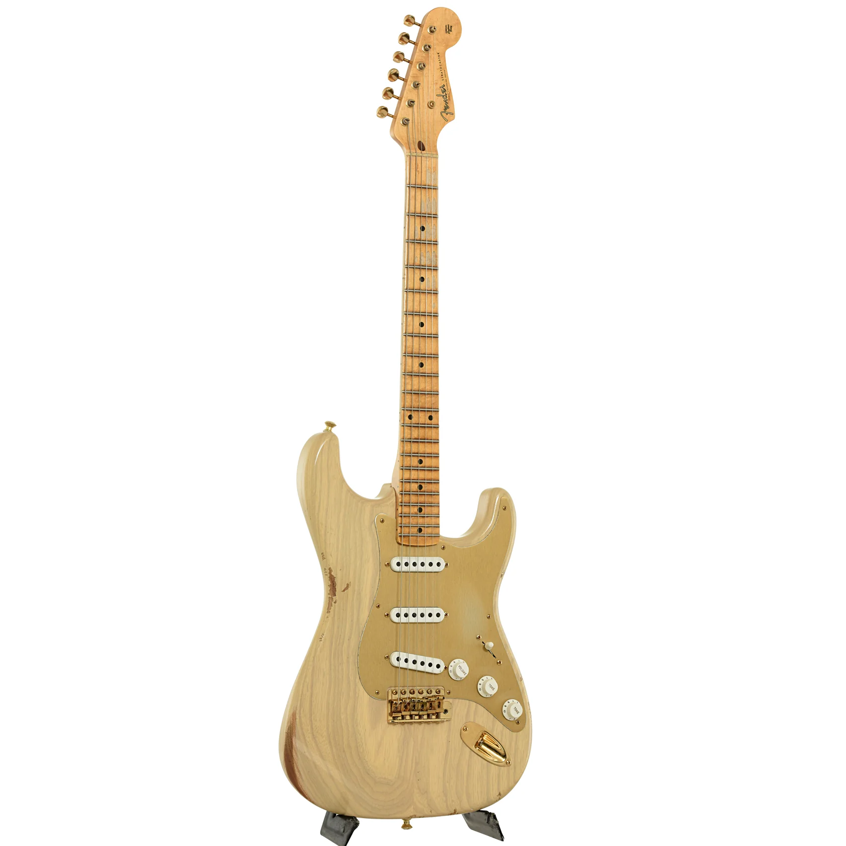 Fender Custom Shop LTD 1955 Bone Tone Relic Stratocaster (2024) - Image 3
