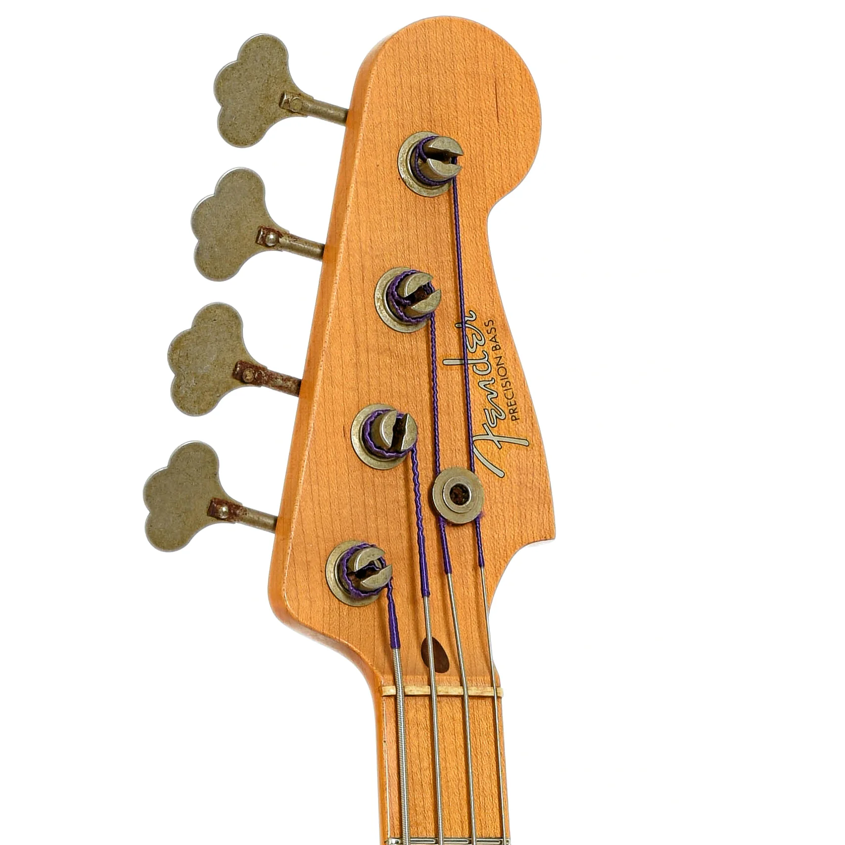 Fender Custom Shop Precision '57 Duo Tone Relic Electric Bass (2011) - Image 8