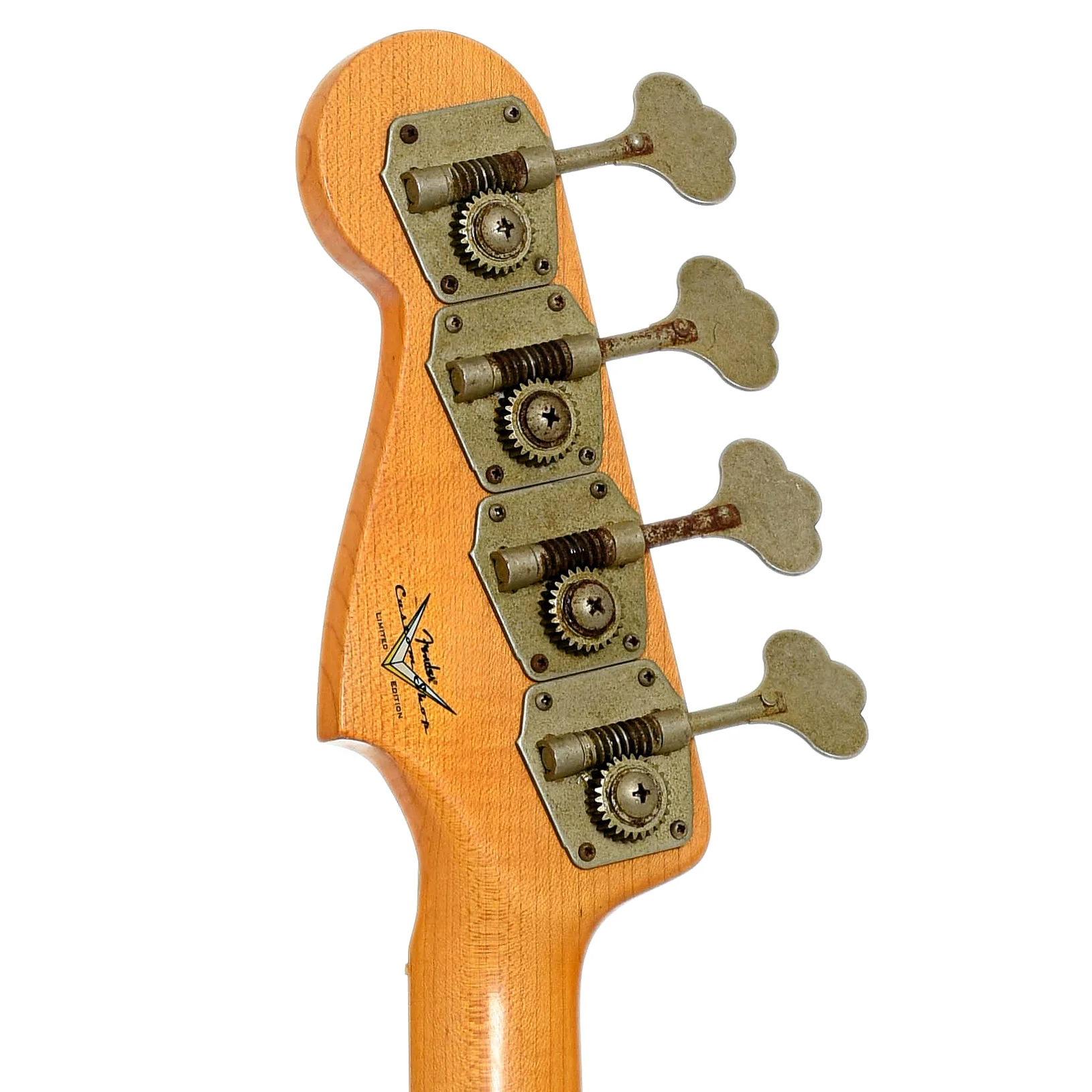 Fender Custom Shop Precision '57 Duo Tone Relic Electric Bass (2011) - Image 9