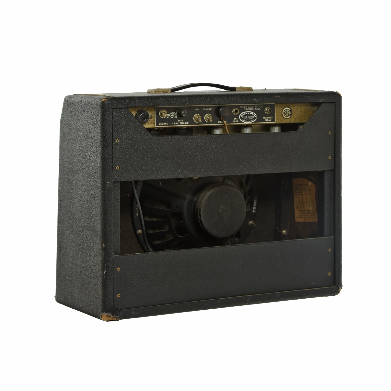 Fender Deluxe Combo Amp (early 1965) - Image 4