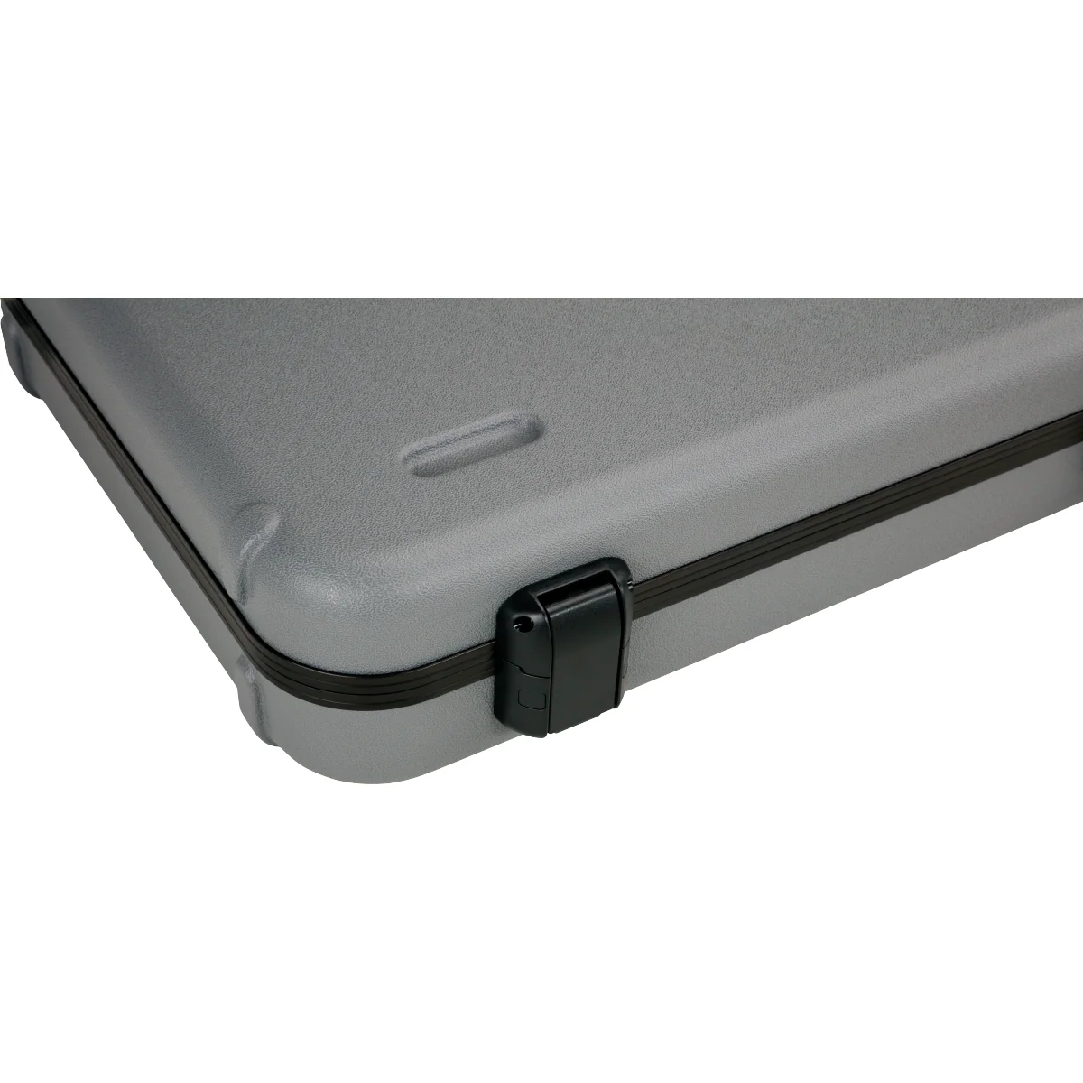 Fender Deluxe Molded Hardshell Case, Strat/Tele, Silver/Blue - Image 5