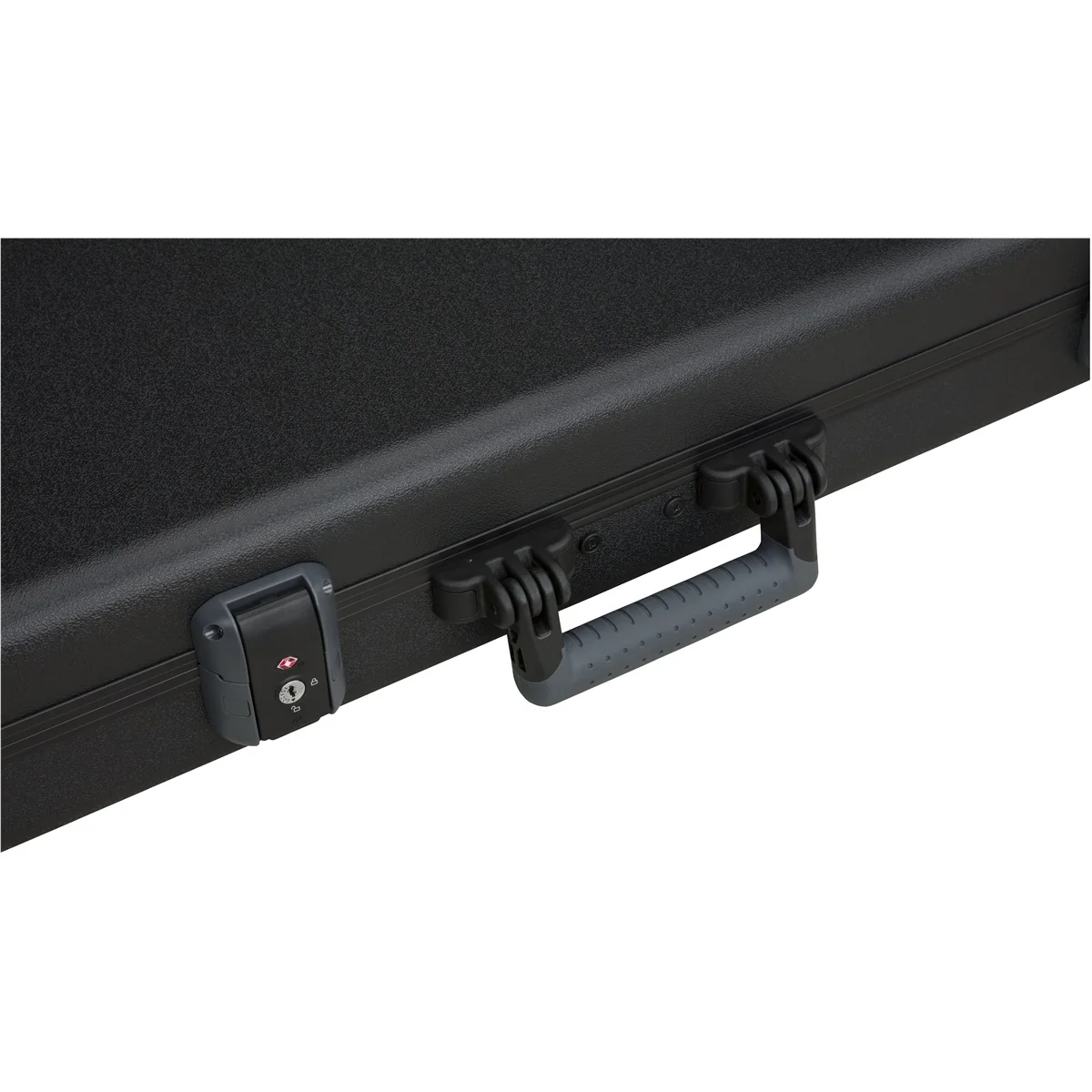 Fender Deluxe Molded Hardshell Case, Acoustasonic Strat/Tele, Black - Image 4