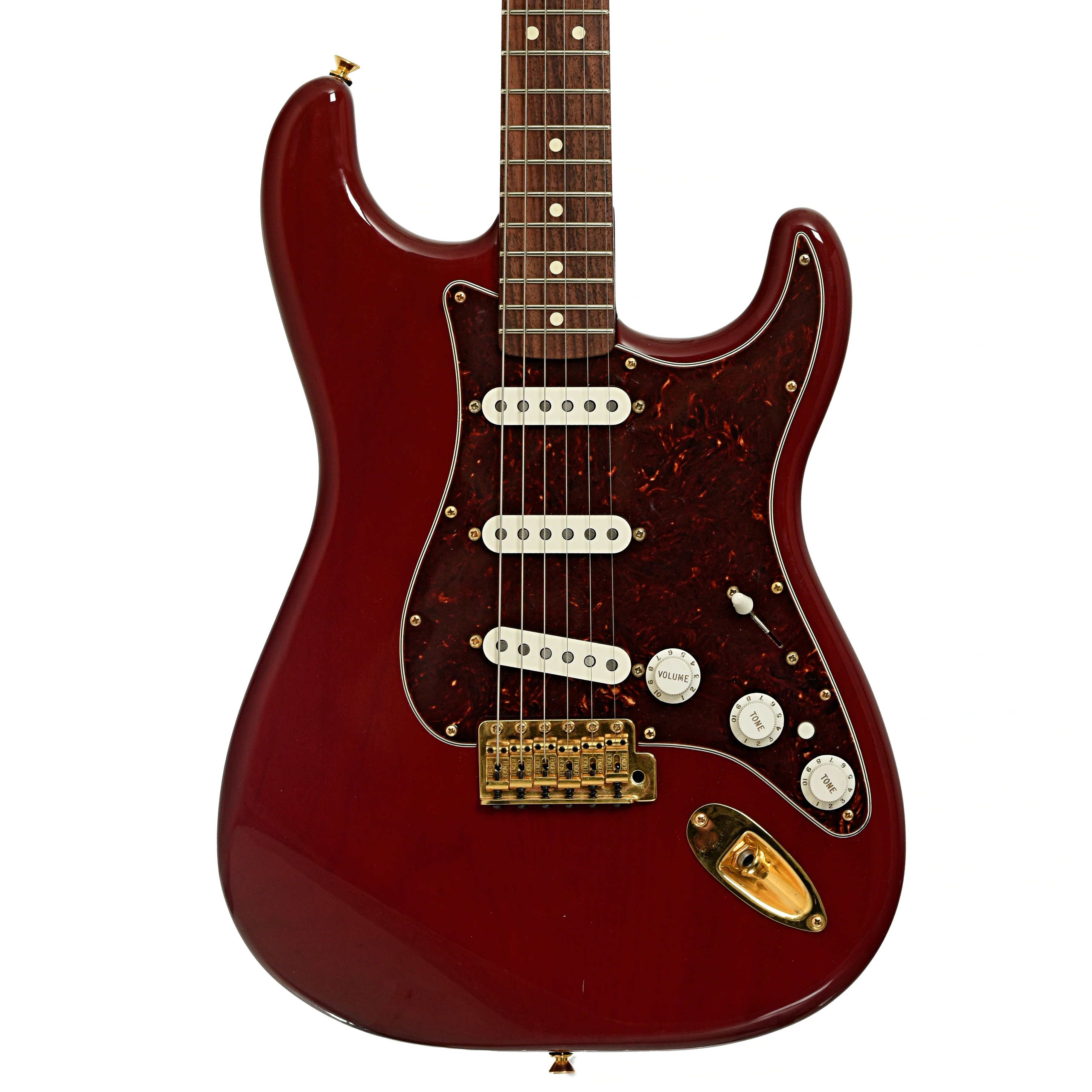 Fender Deluxe Player Stratocaster Electric Guitar (2010) - Image 2