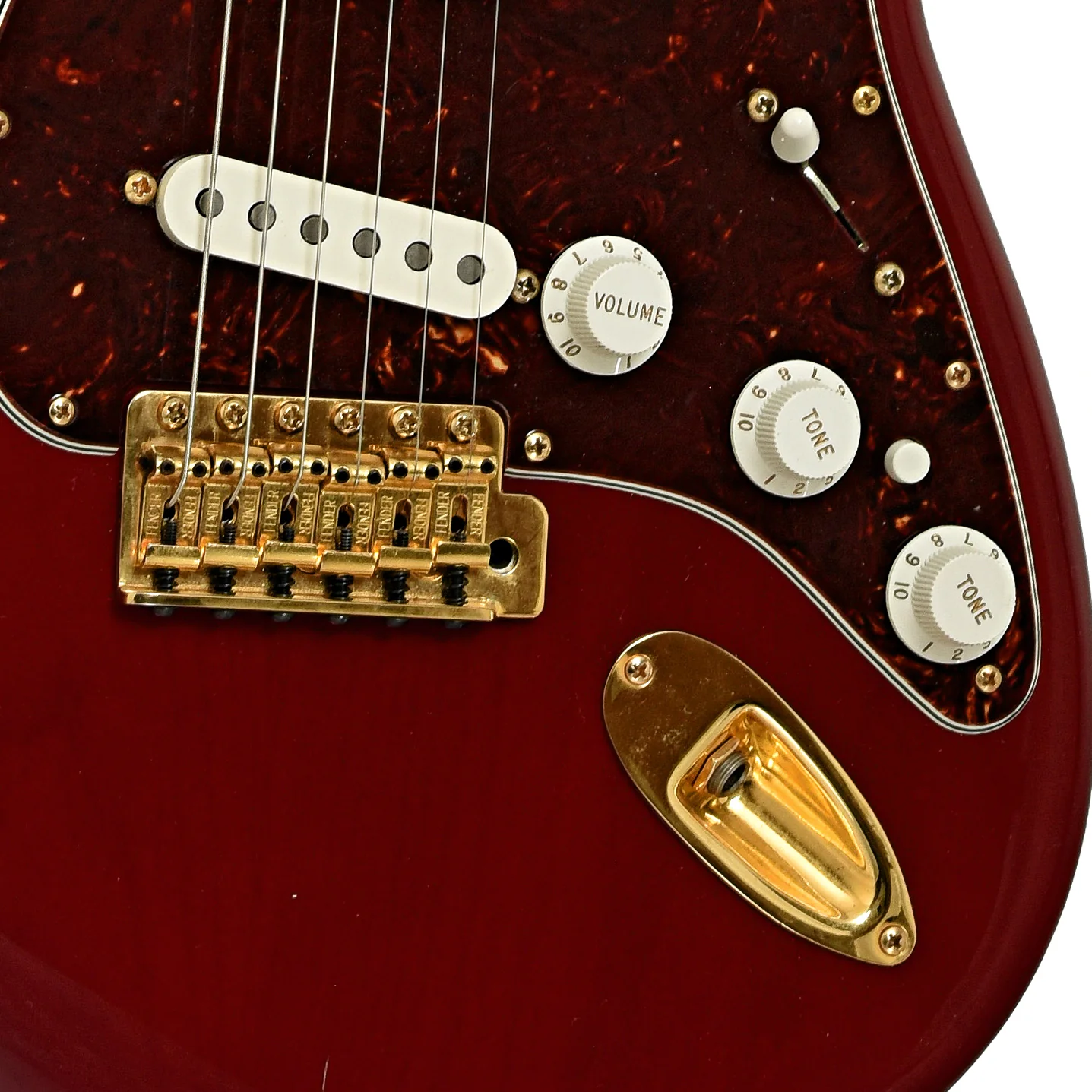 Fender Deluxe Player Stratocaster Electric Guitar (2010) - Image 5
