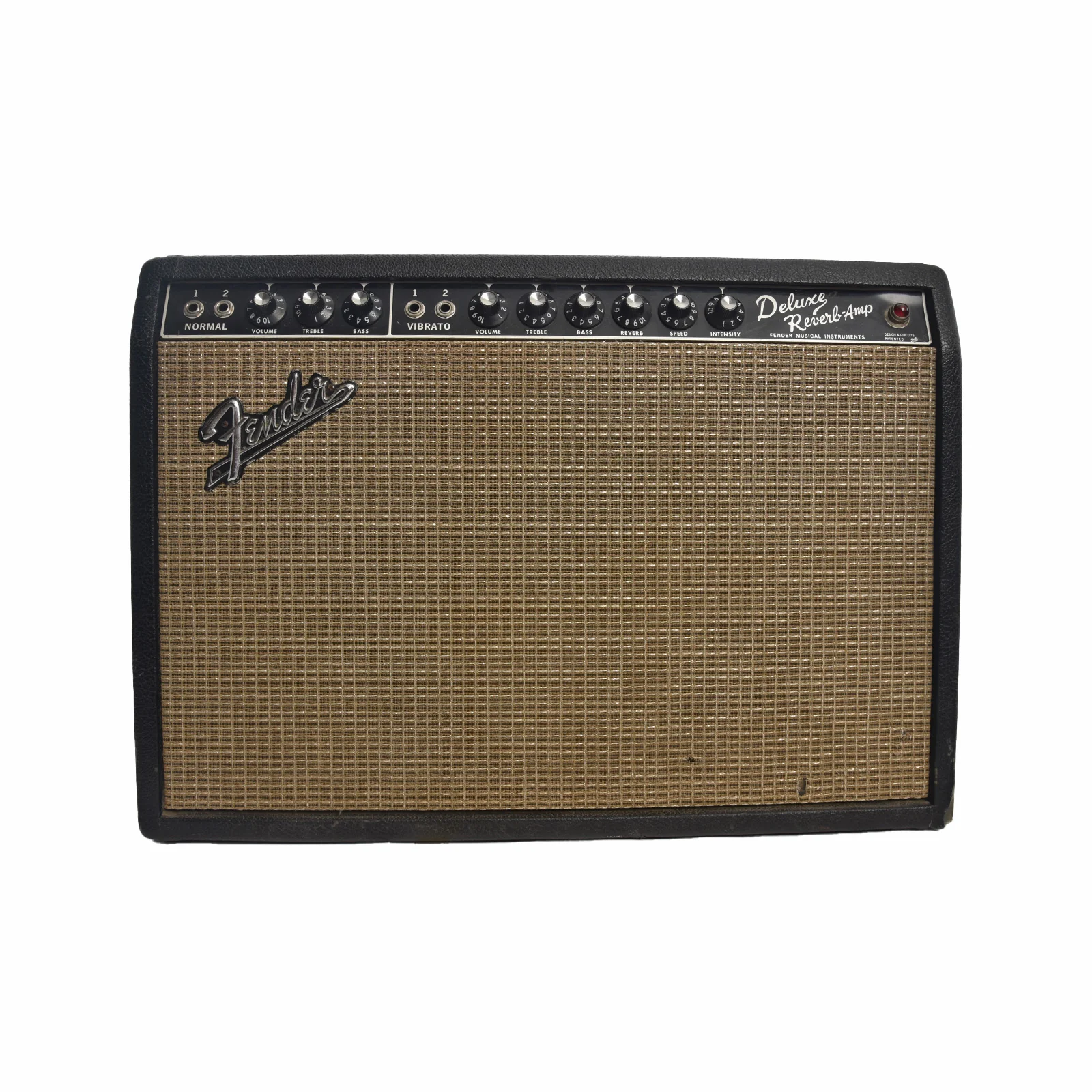 Fender Deluxe Reverb Combo Amp (1965) - Image 2