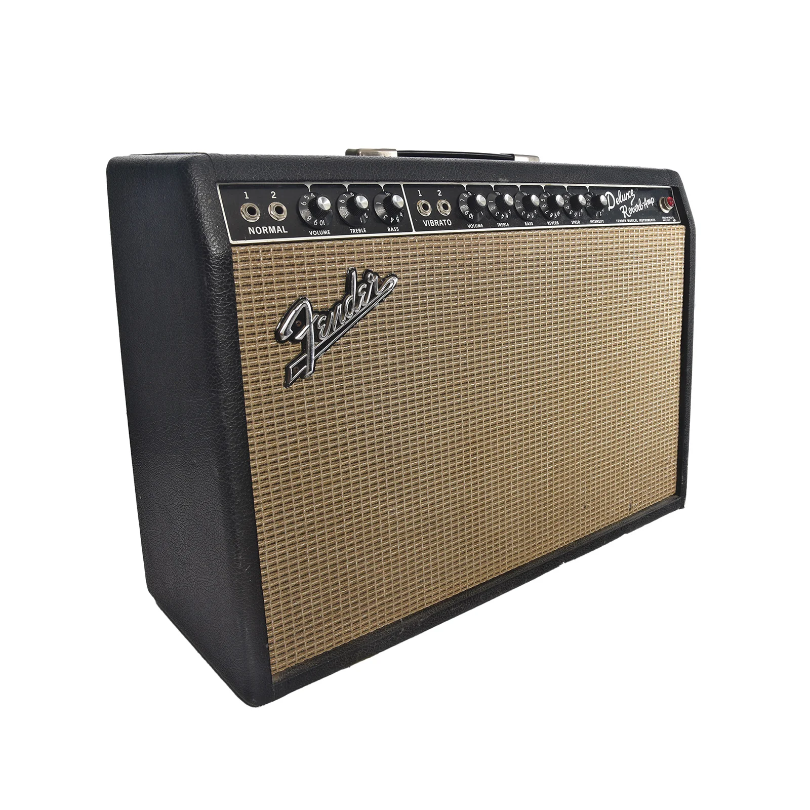 Fender Deluxe Reverb Combo Amp (1965) - Image 3