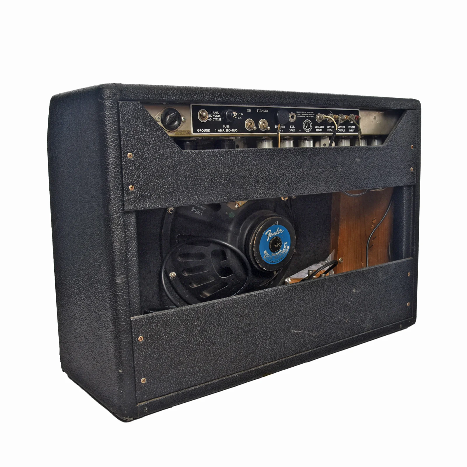 Fender Deluxe Reverb Combo Amp (1965) - Image 4